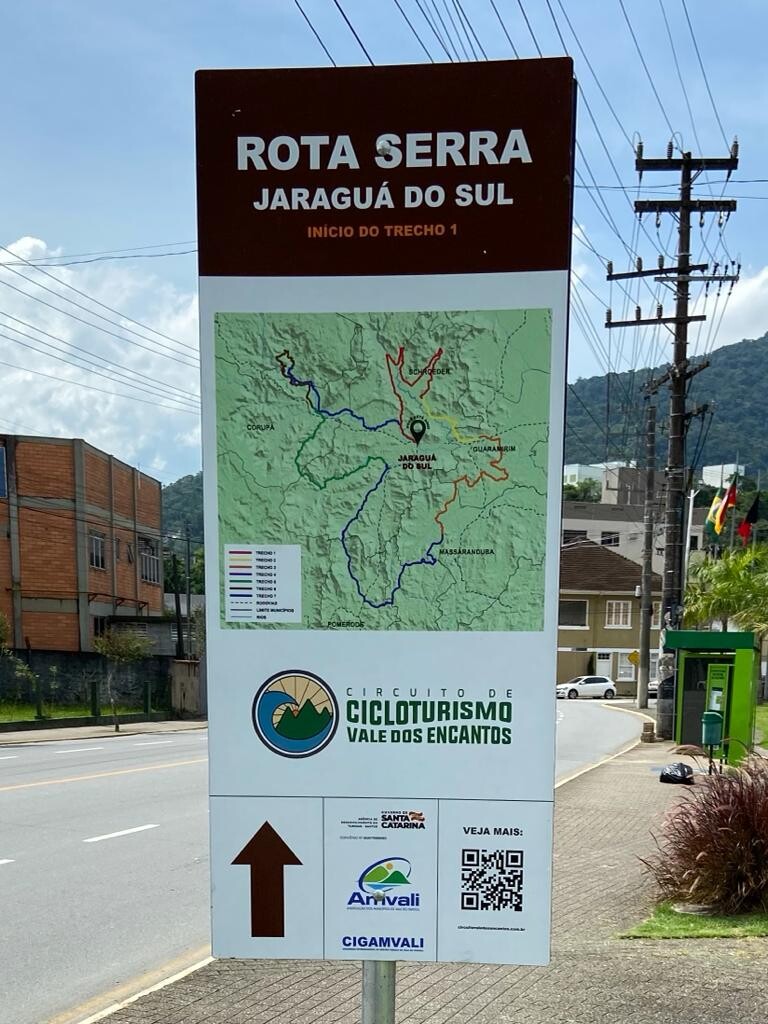 Apoio ao cicloturismo: concluída sinalização no Vale dos Encantos