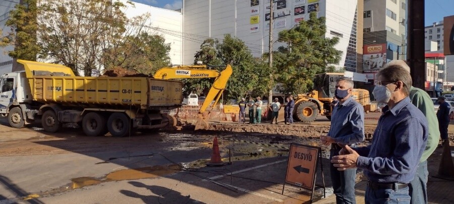 Saretta viabiliza meio milhão de reais para contenção de cheias em Concórdia