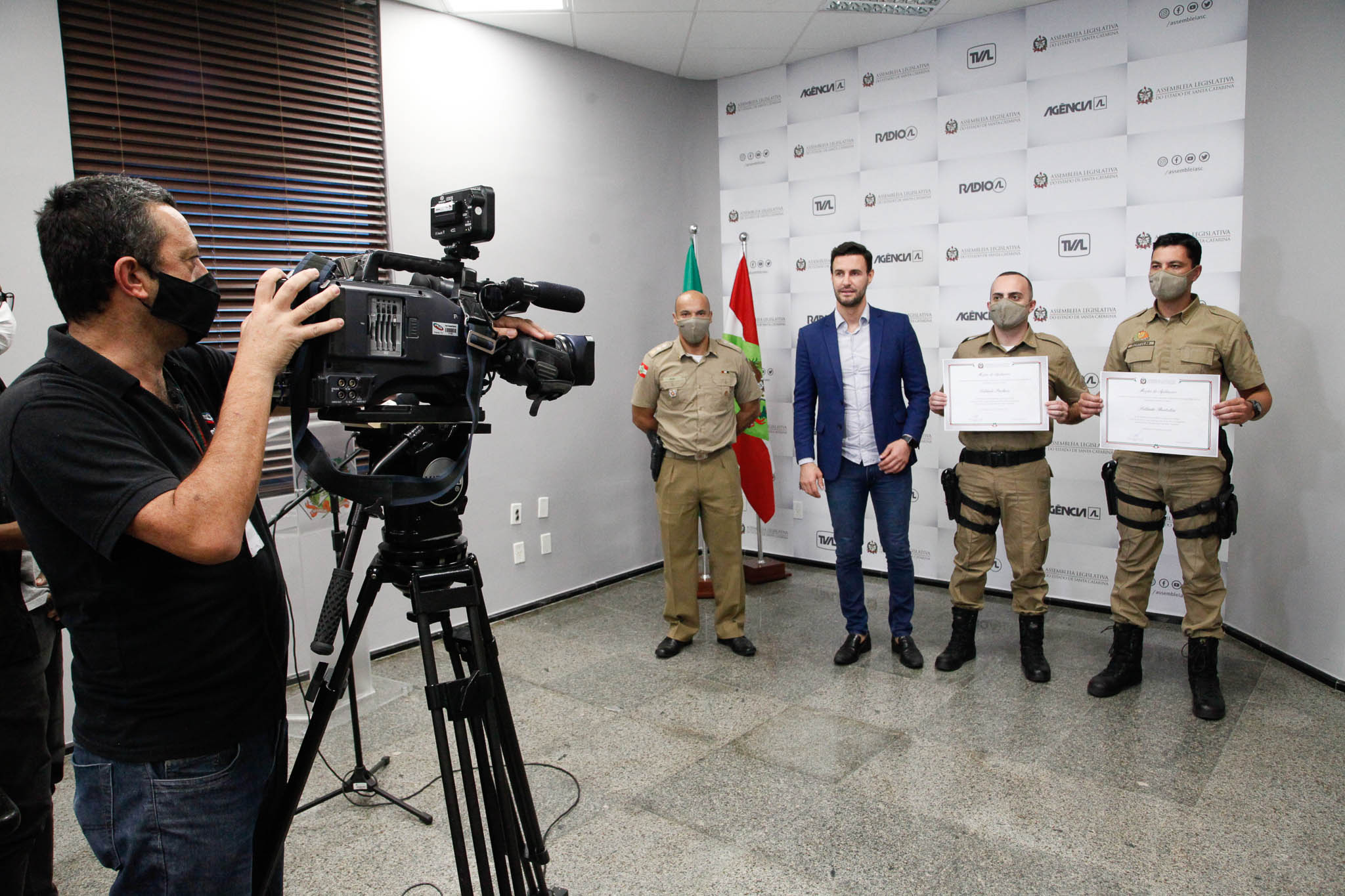 Deputado Felipe Estevão (PSL), Soldado Pacheco, Soldado Bortolini