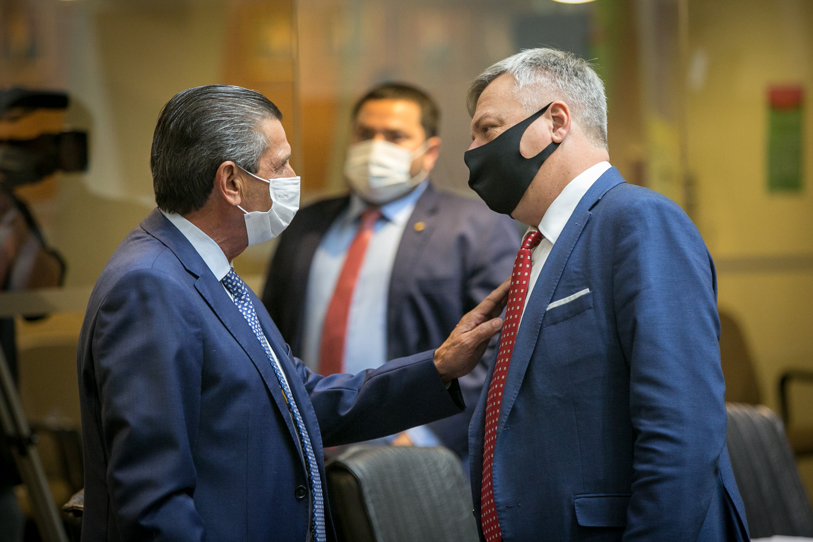 Deputado Julio Garcia (PSD) e Deputado Fabiano da Luz (PT)