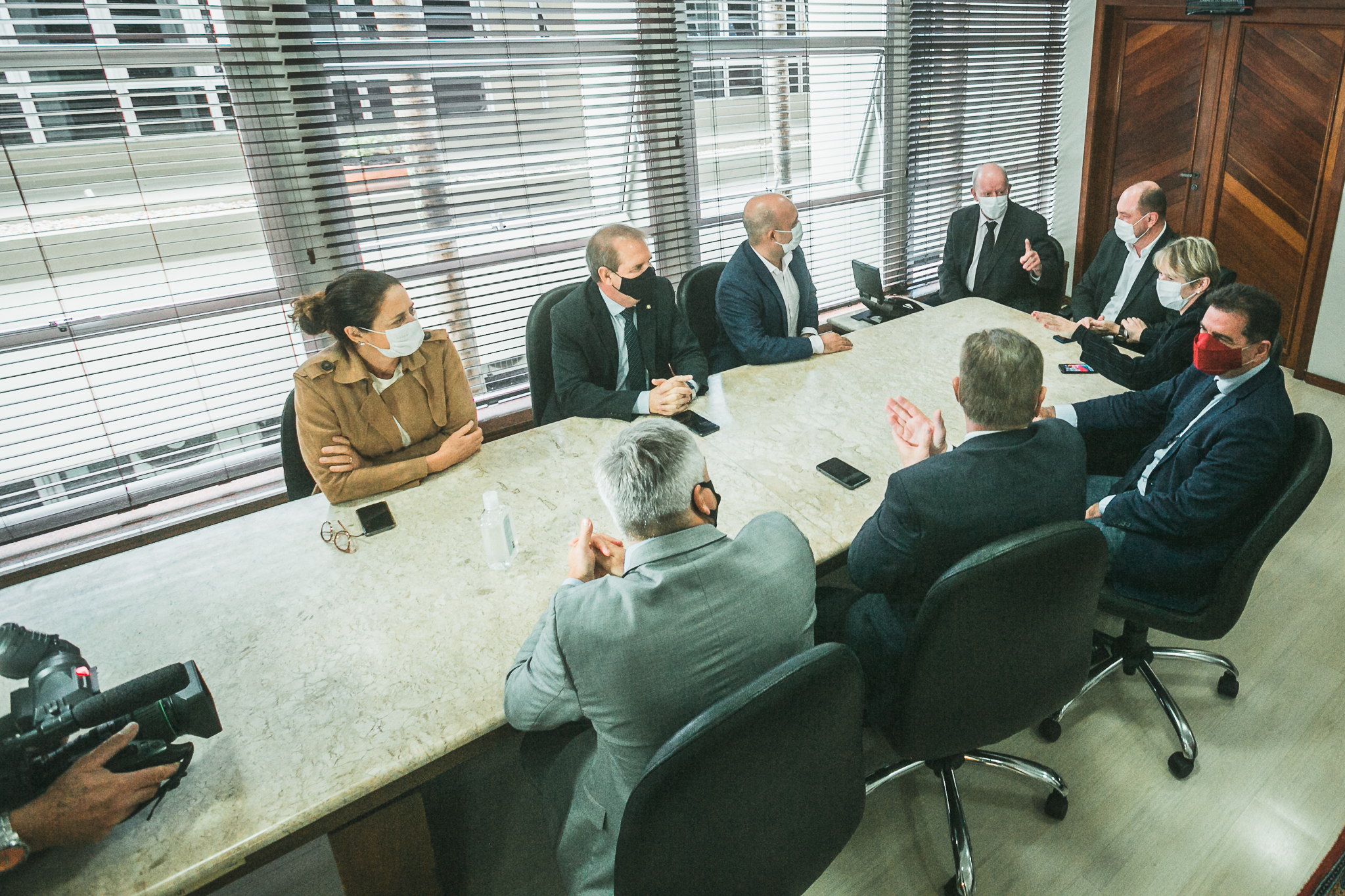 Reunião da Bancada do Oeste com o Secretário de Infraestrutura do Estado