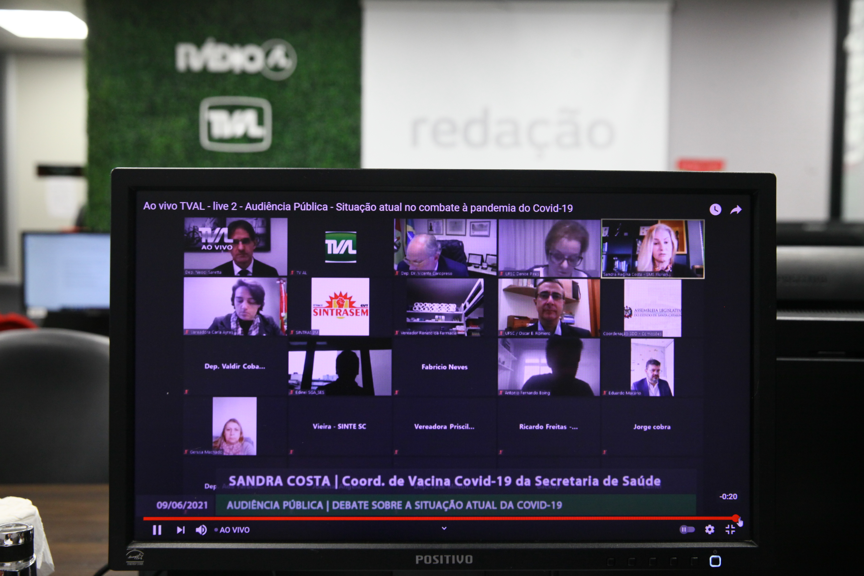 Comissão de Saúde - A situação atual no combate à pandemia do Covid-19 e a compra de insumos