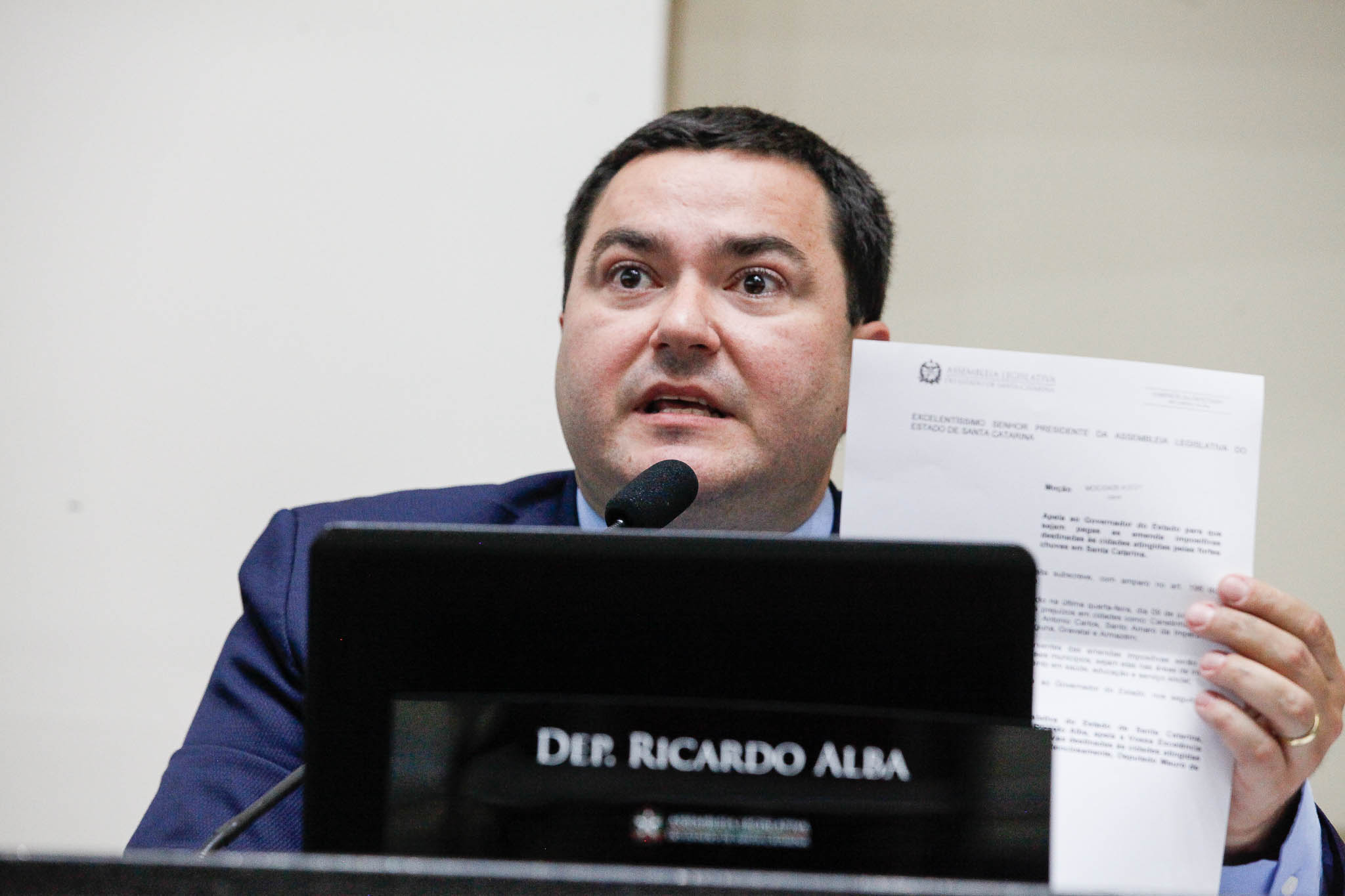Deputado Ricardo Alba (PSL)