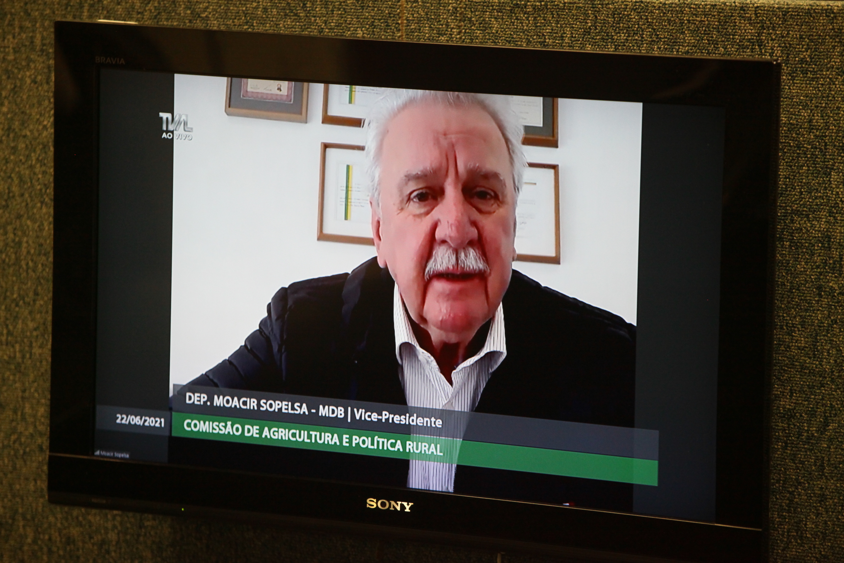 Comissão de Agricultura e Política Rural - Deputado Moacir Sopelsa (MDB)