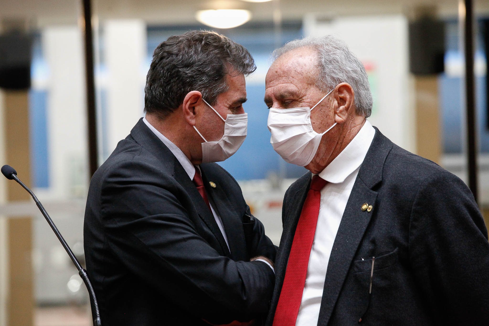 Deputado Valdir Cobalchini (MDB), Deputado Nazareno Martins (PSB)