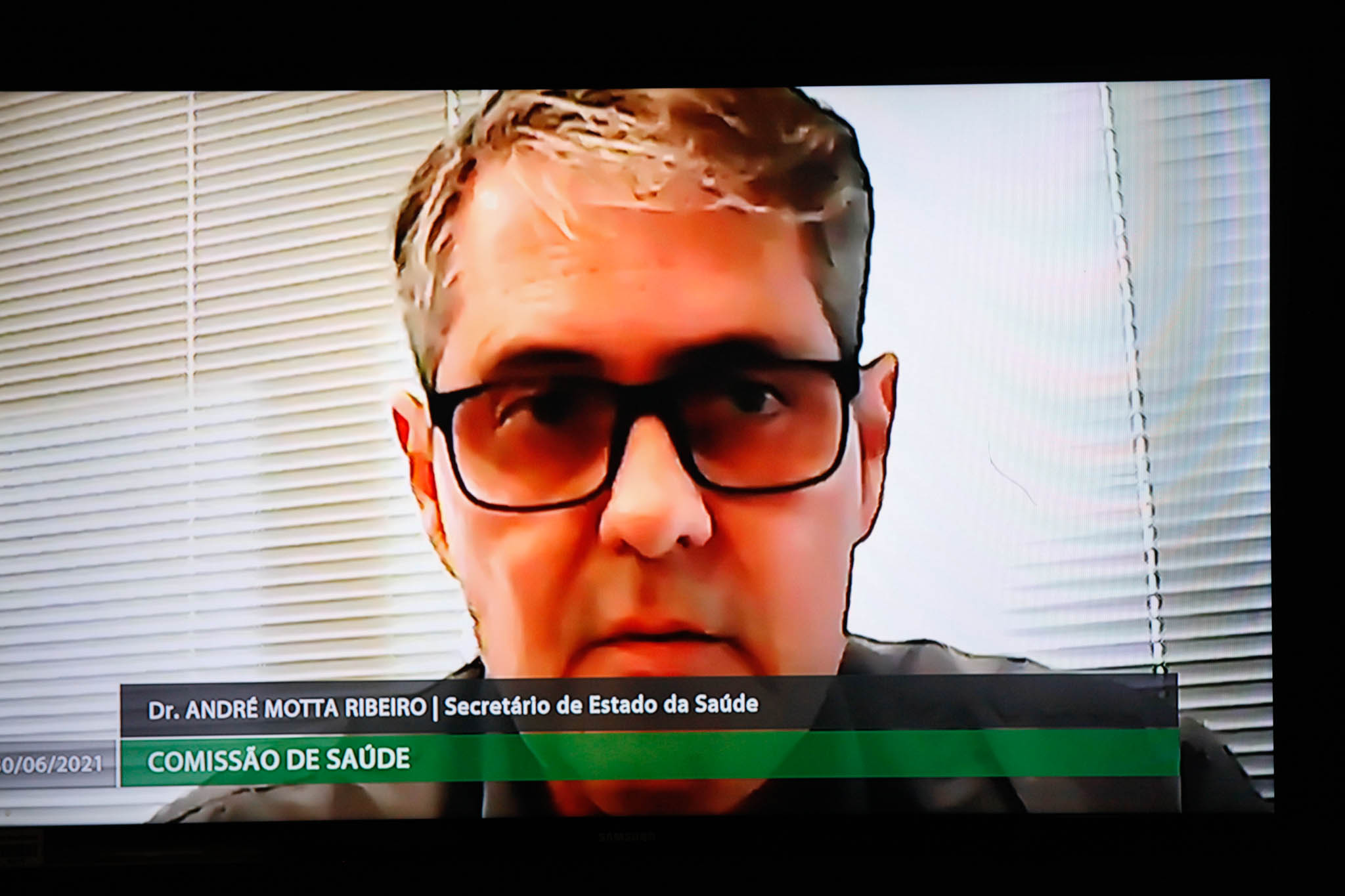 Dr. André Motta Ribeiro, Sec. de Estado da Saúde
