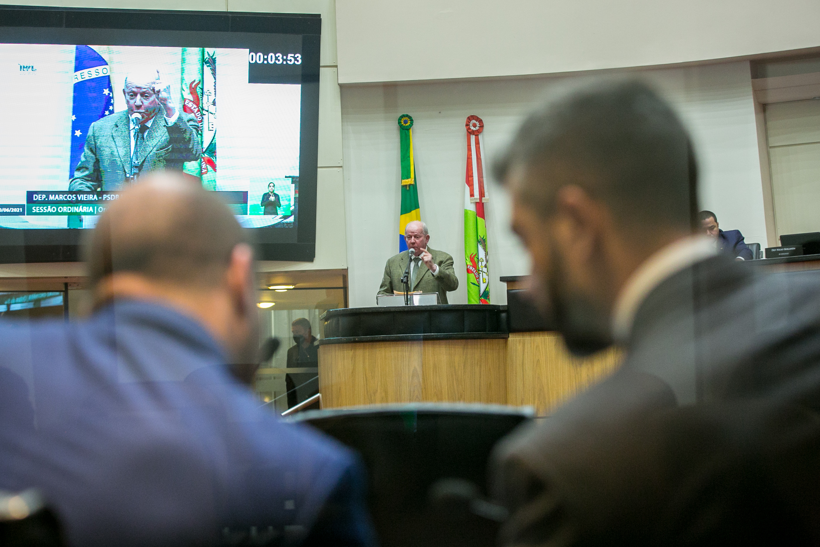 Deputado Bruno Souza (NOVO), Deputado Marcos Vieira (PSDB)