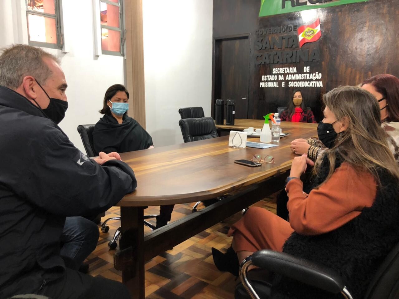 Paulinha visita a Penitenciária de São Cristóvão do Sul
