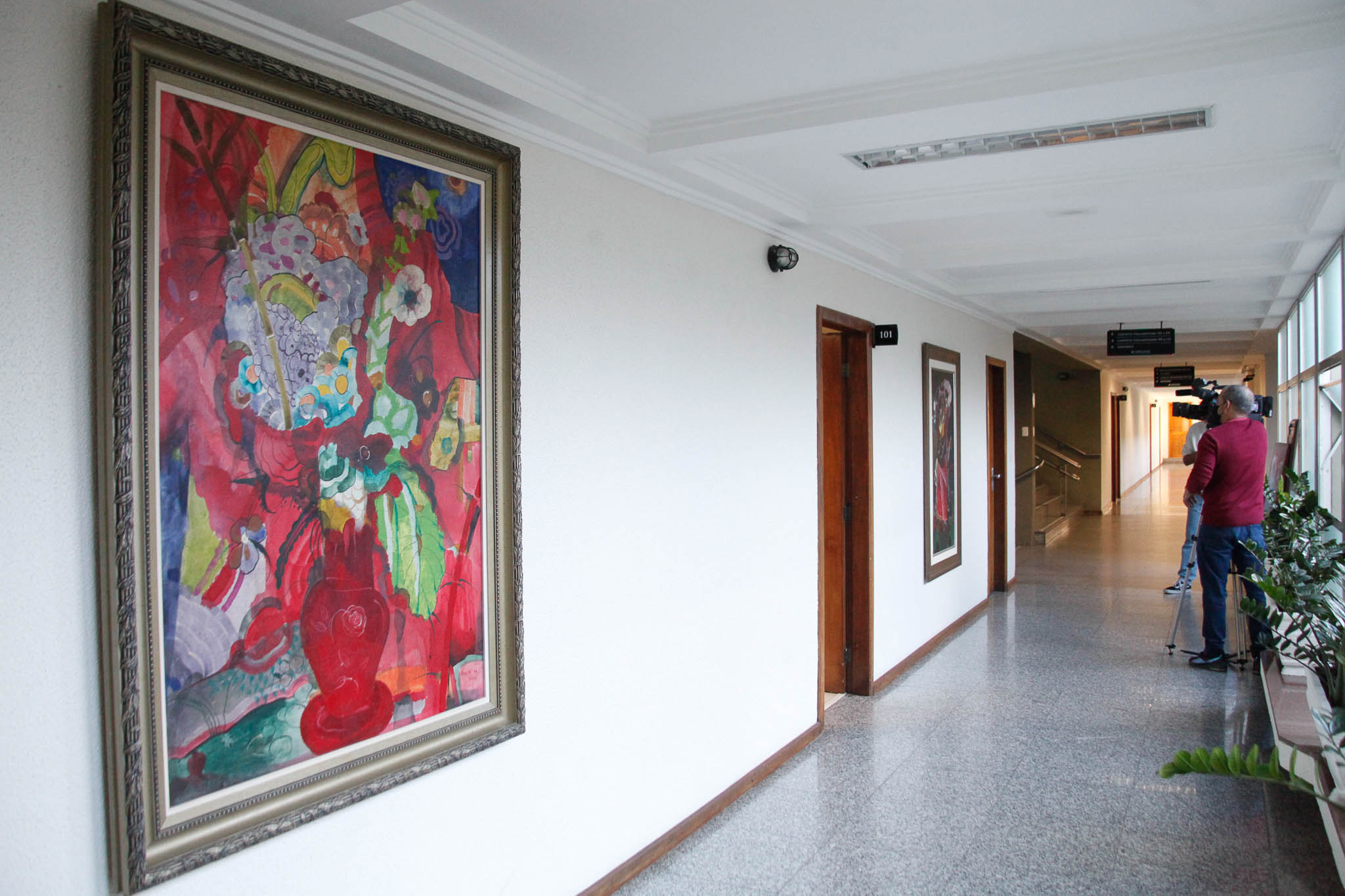 Obras de Rodrigo de Haro na Alesc
