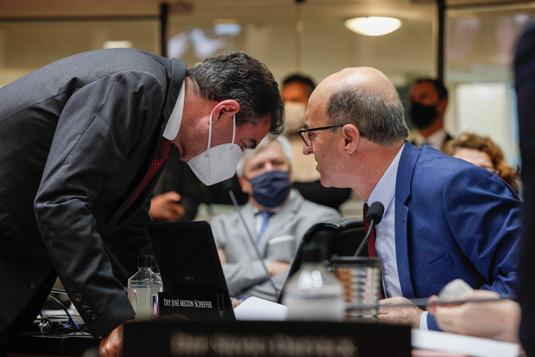 Deputado Valdir Cobalchini (MDB), Deputado Milton Scheffer (PP)