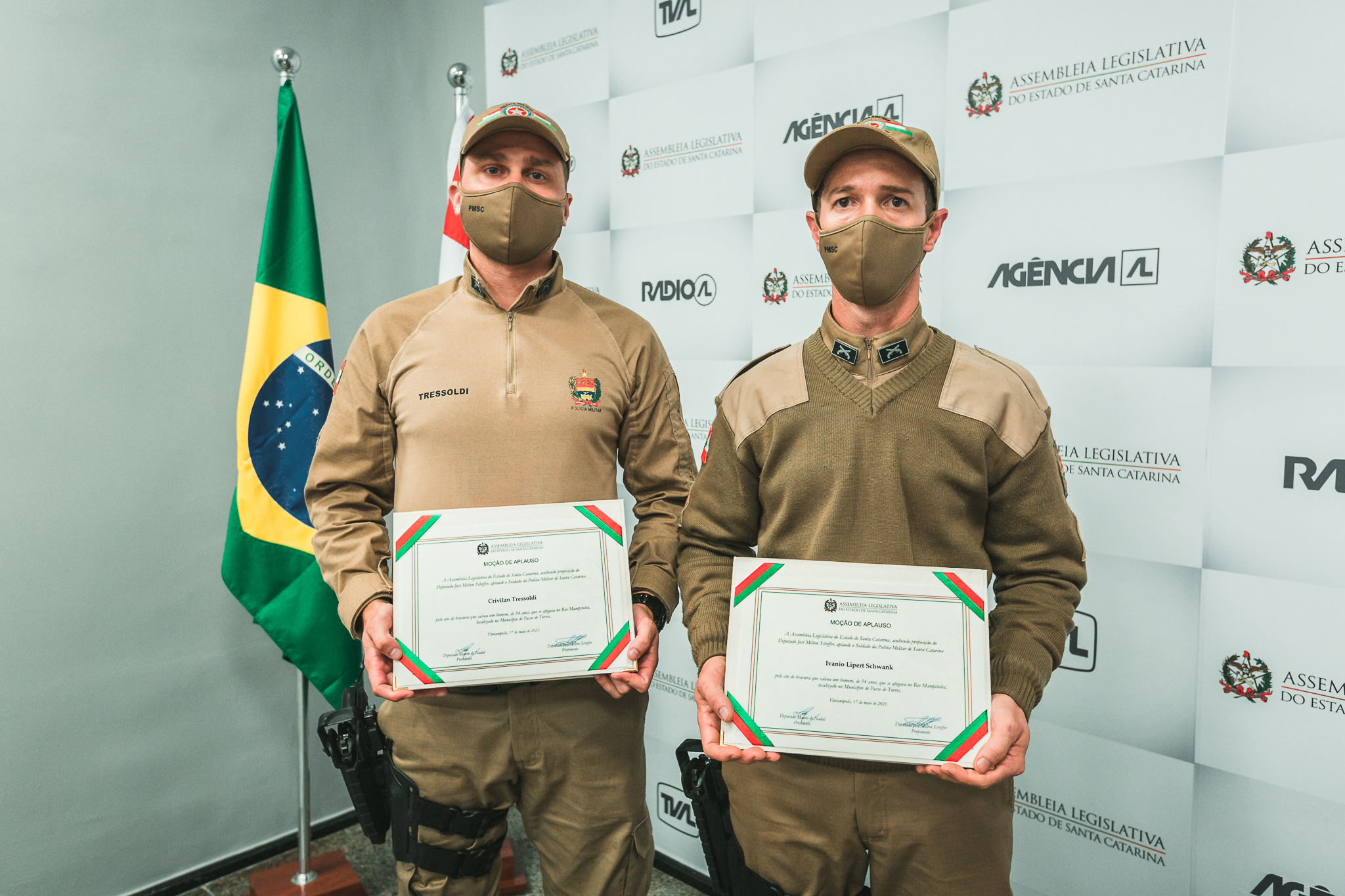 Moção de Aplauso – Deputado José Milton – Policiais Militares de Passo de Torres