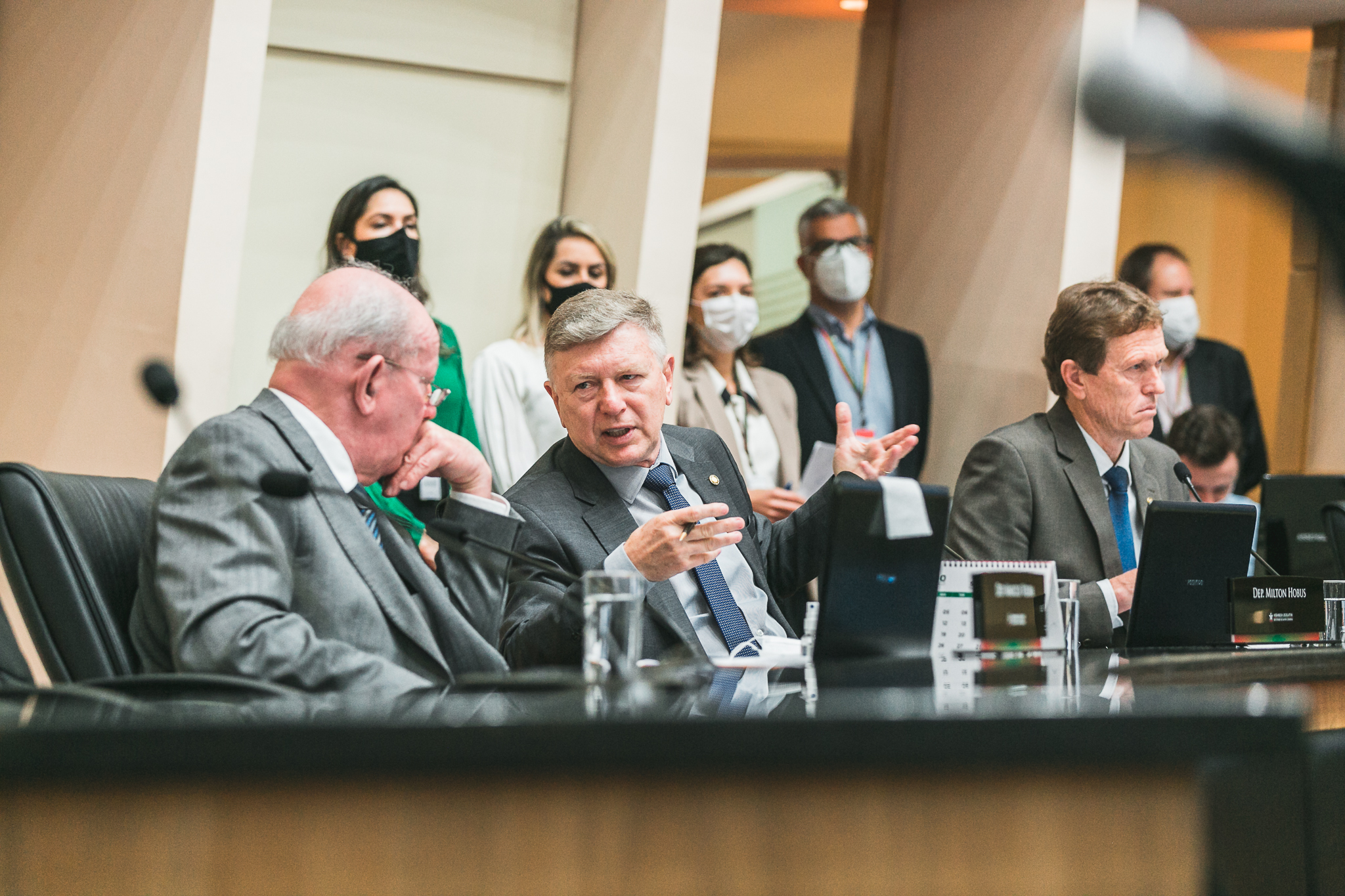 Deputado Milton Hobus (PSD) - Deputado Marcos Vieira (PSDB)