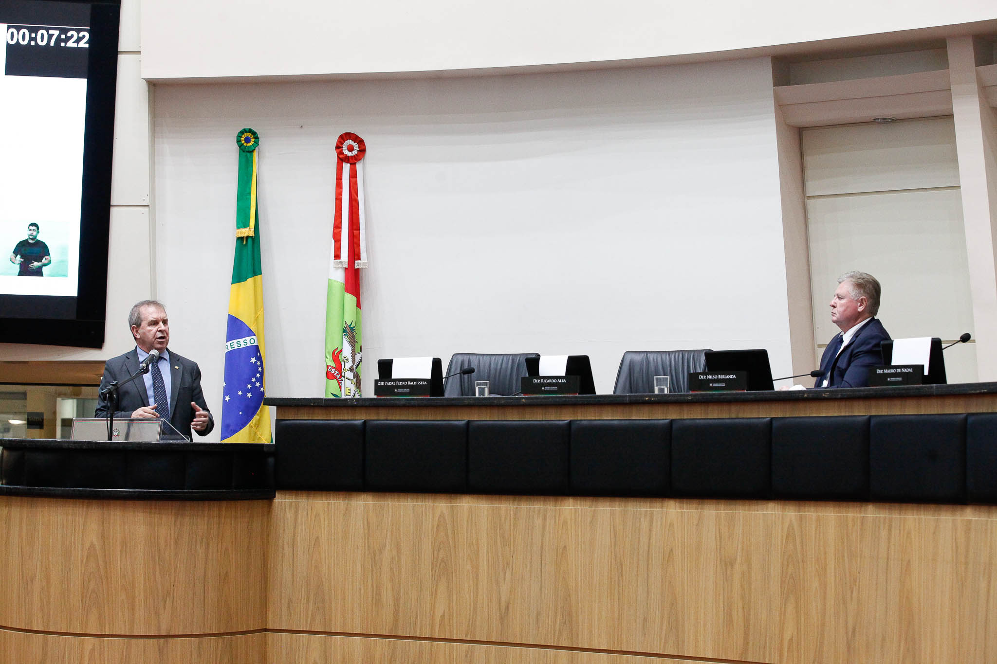 Deputado Maurício Eskudlark (PL), Deputado Nilso Berlanda (PL)