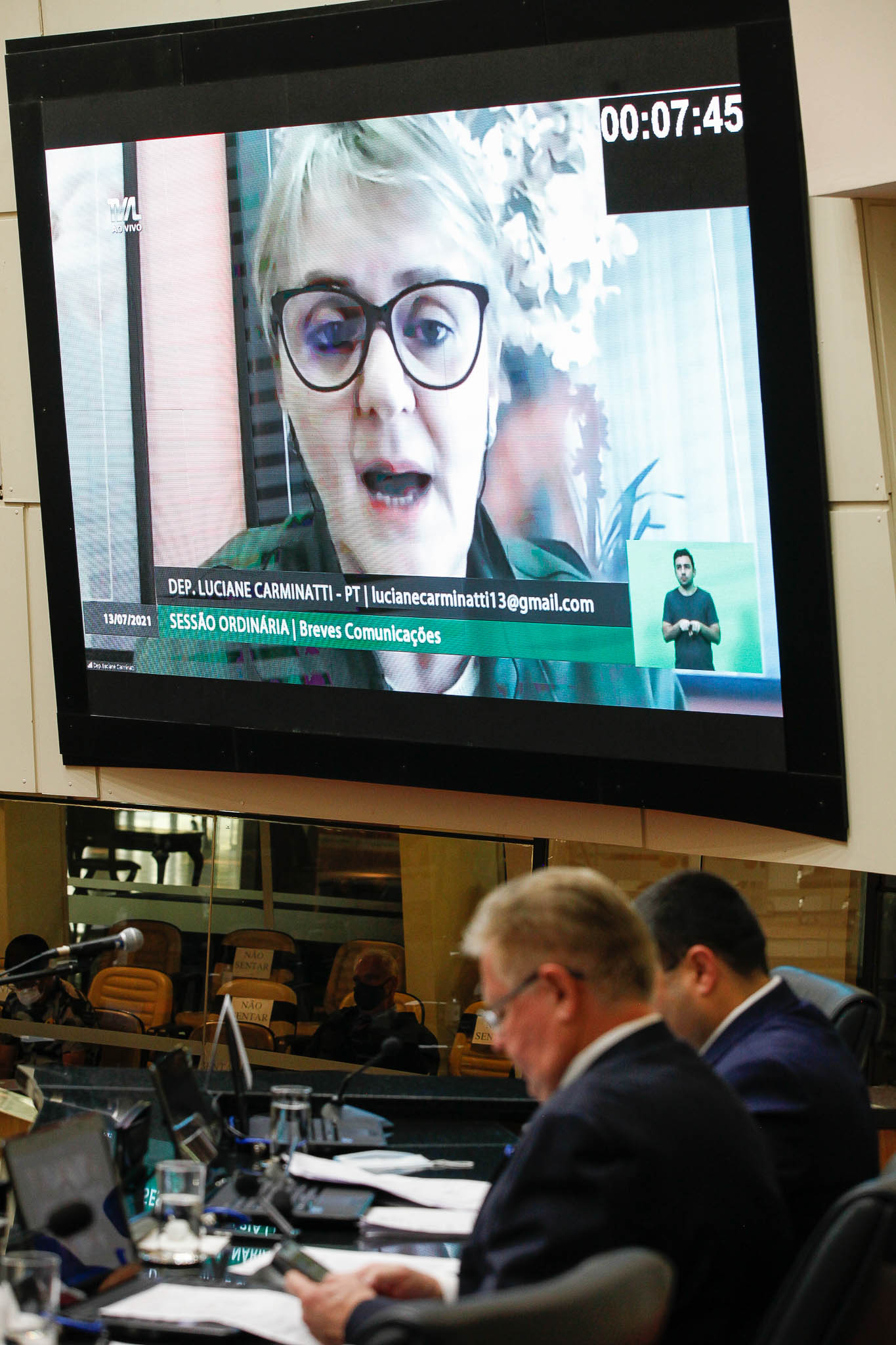 Deputada Luciane Carminatti (PT)