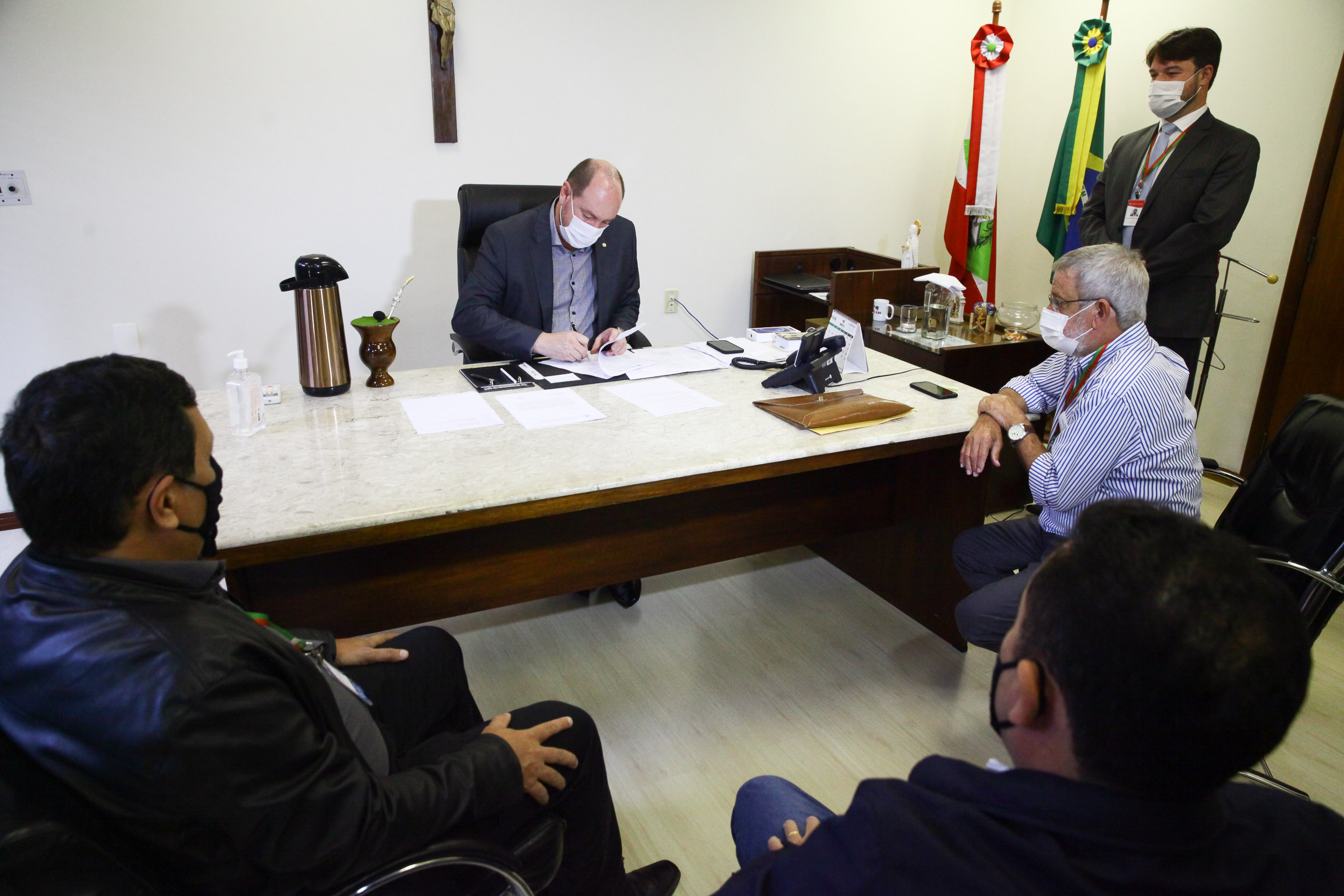 Presidência - Visita da Comitiva da Assembleia Legislativa do Rio Grande do Norte