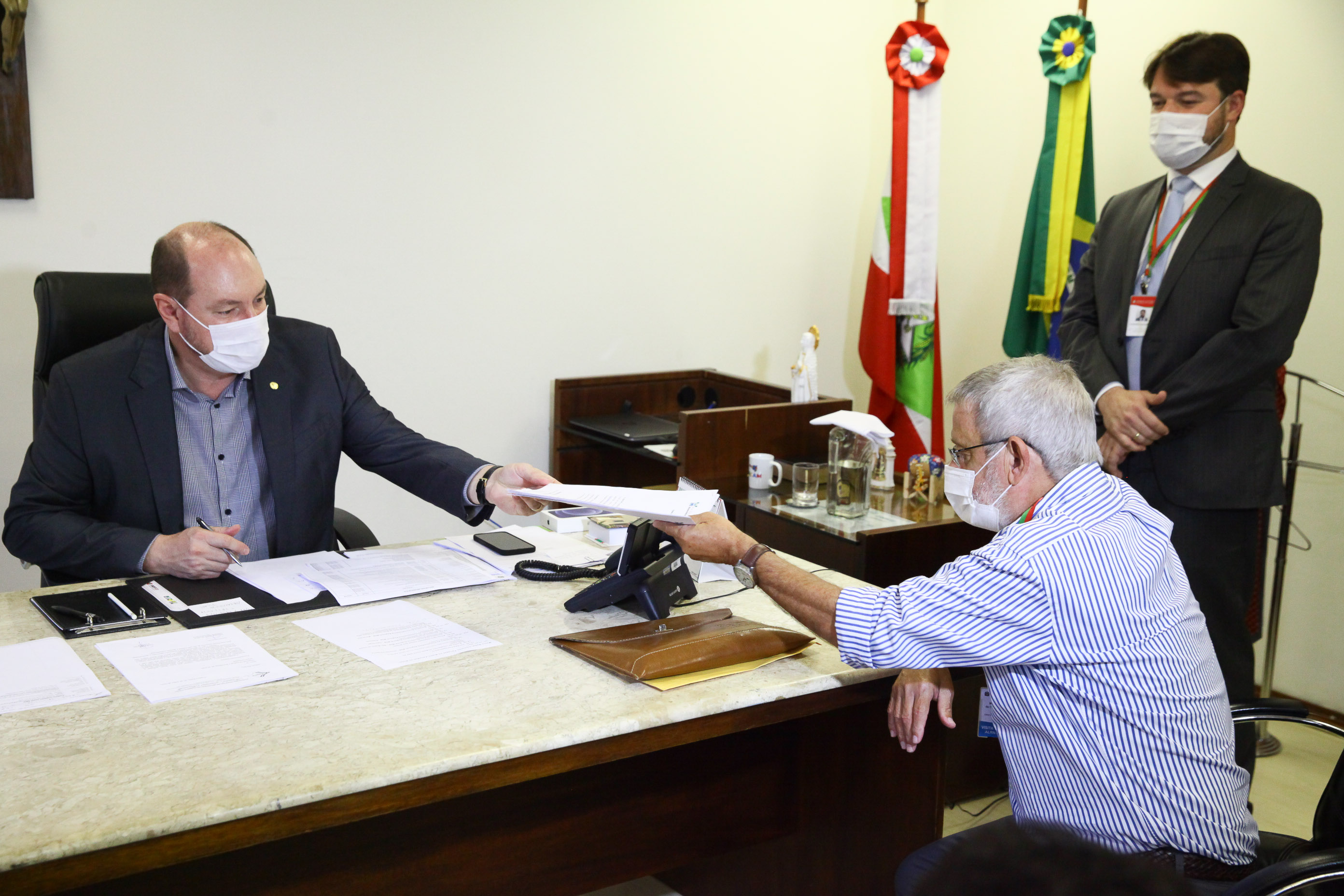 Presidência - Visita da Comitiva da Assembleia Legislativa do Rio Grande do Norte