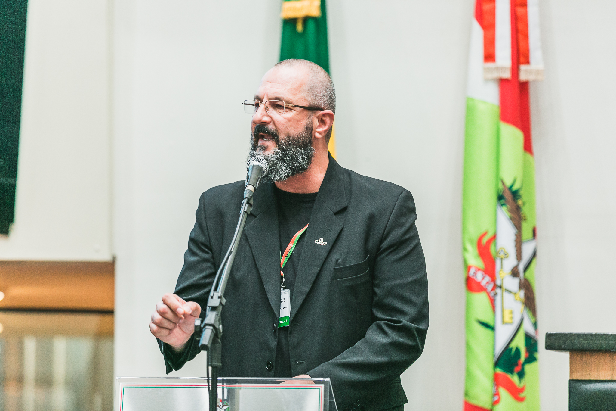 Elmar Shmitt Osório - Presidente do SINPOL-SC