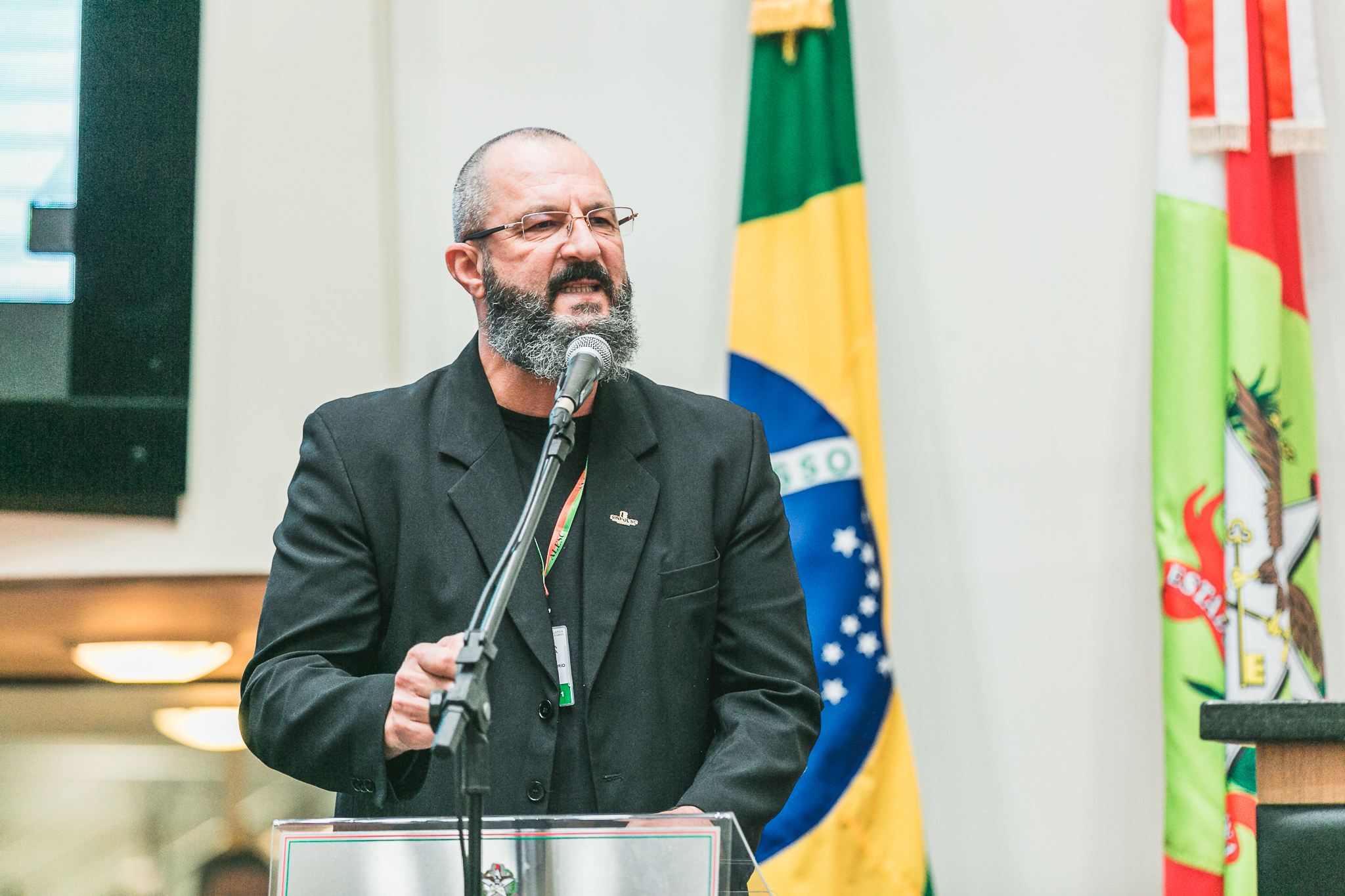 Elmar Shmitt Osório - Presidente do SINPOL-SC