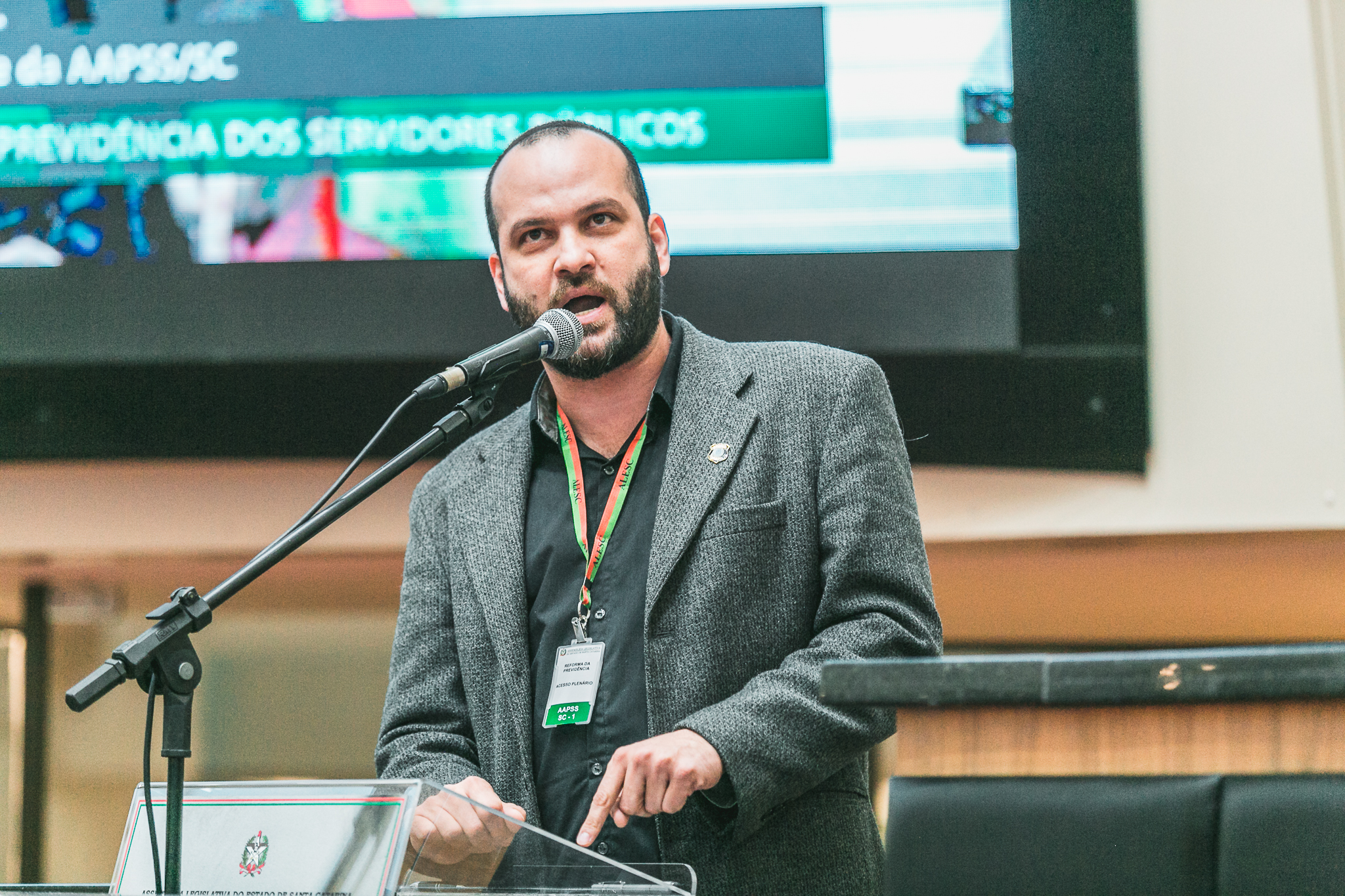 Ferdinando Gregório - Presidente da AAPSS/SC
