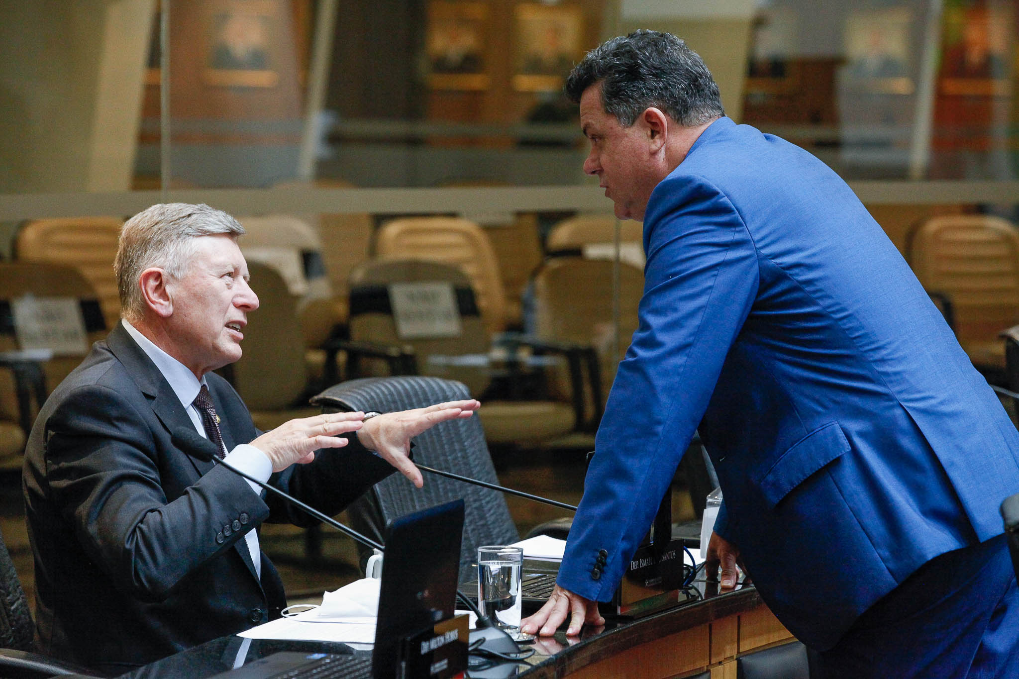 Deputado Milton Hobus (PSD), Deputado Ivan Natz (PL)