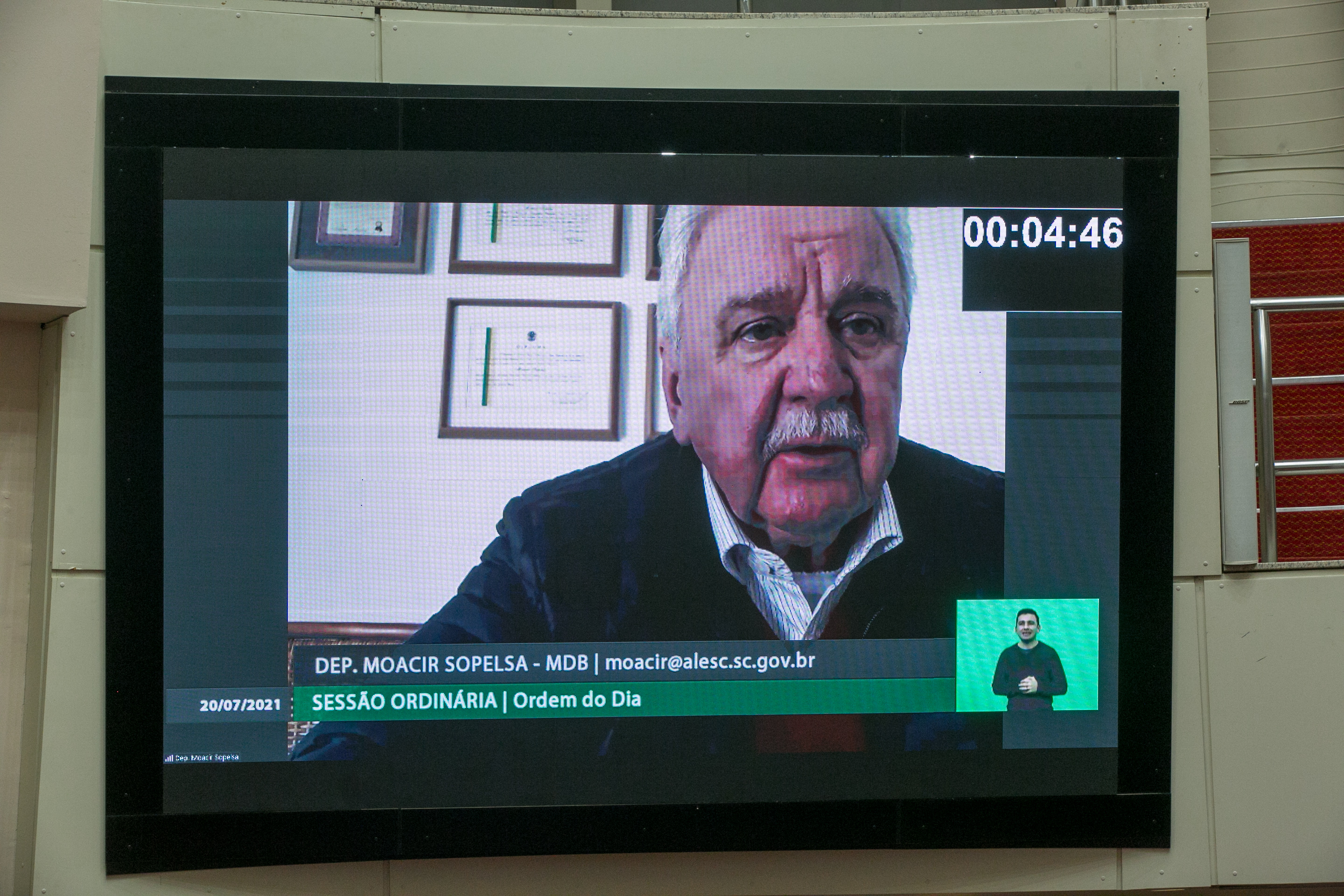 Deputado Moacir Sopelsa (MDB)
