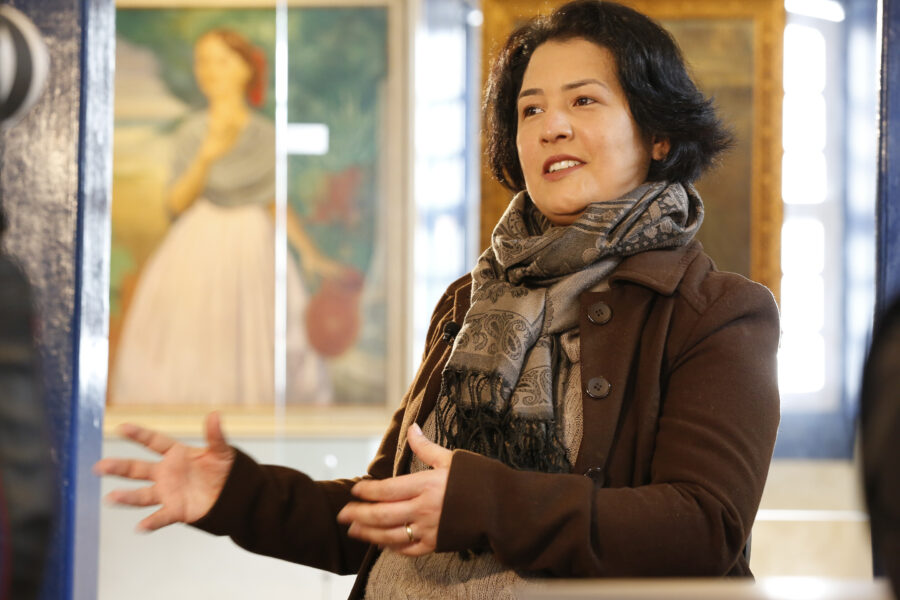 Vanere Almeida da Rocha Pires é presidente da Fundação Lagunense de Cultura e voluntária no Instituto CulturAnita