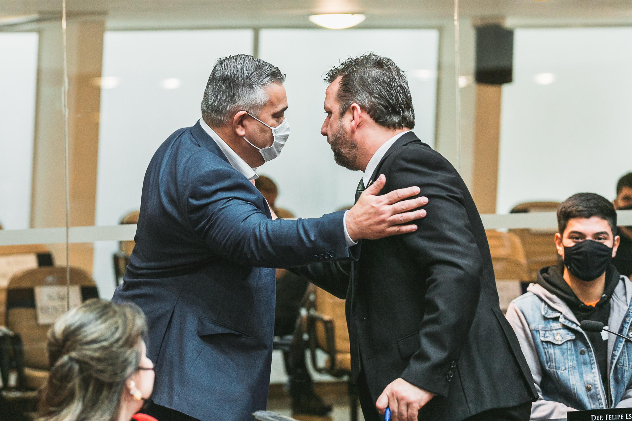 Deputado Jerry Comper (MDB) - Deputado Sargento Lima(PL)