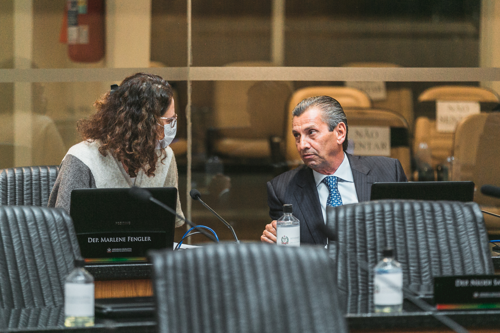 Deputado Júlio Garcia (PSD) - Deputada Marlene Fengler (PSD)