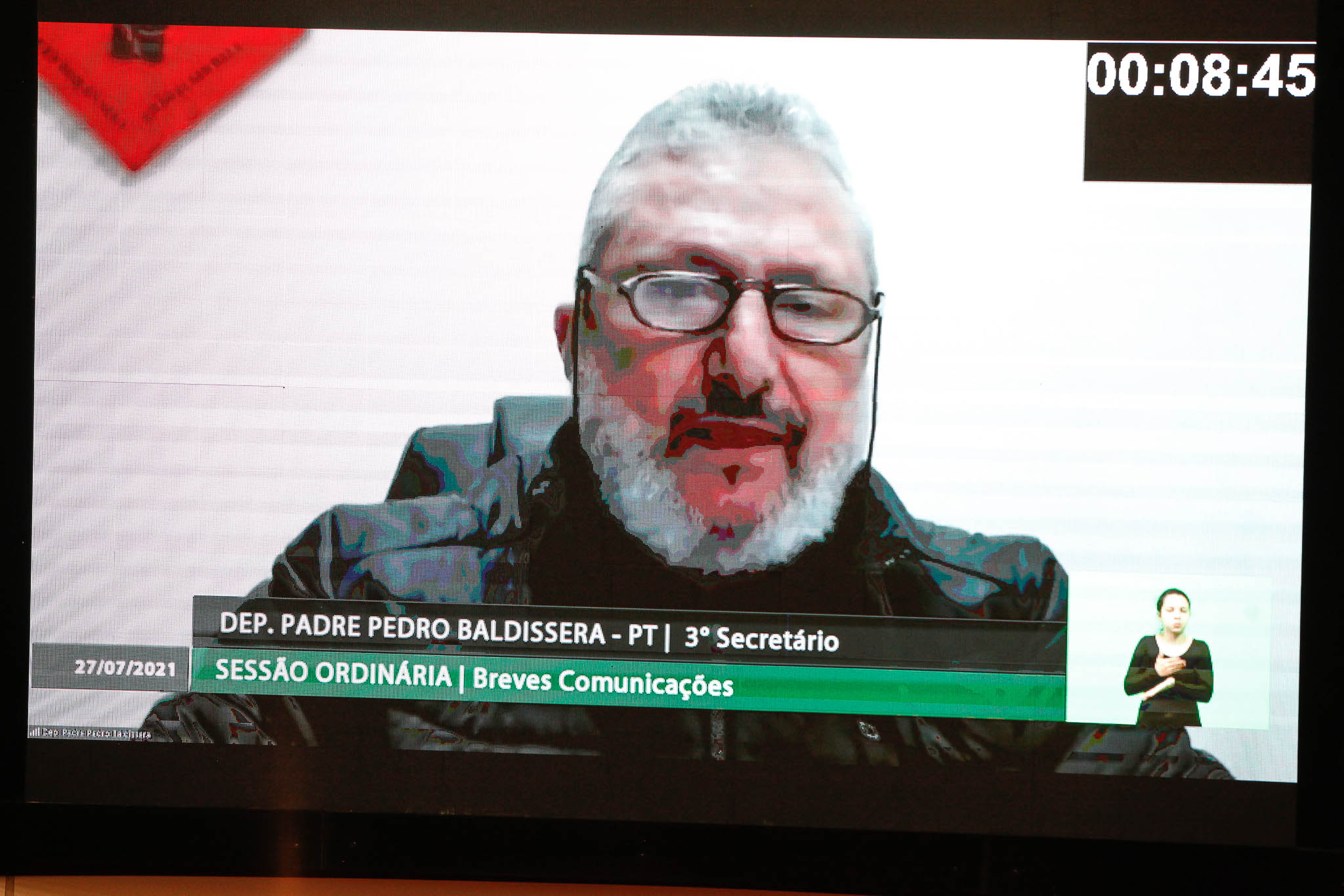 Deputado Padre Pedro Baldisera (PT)