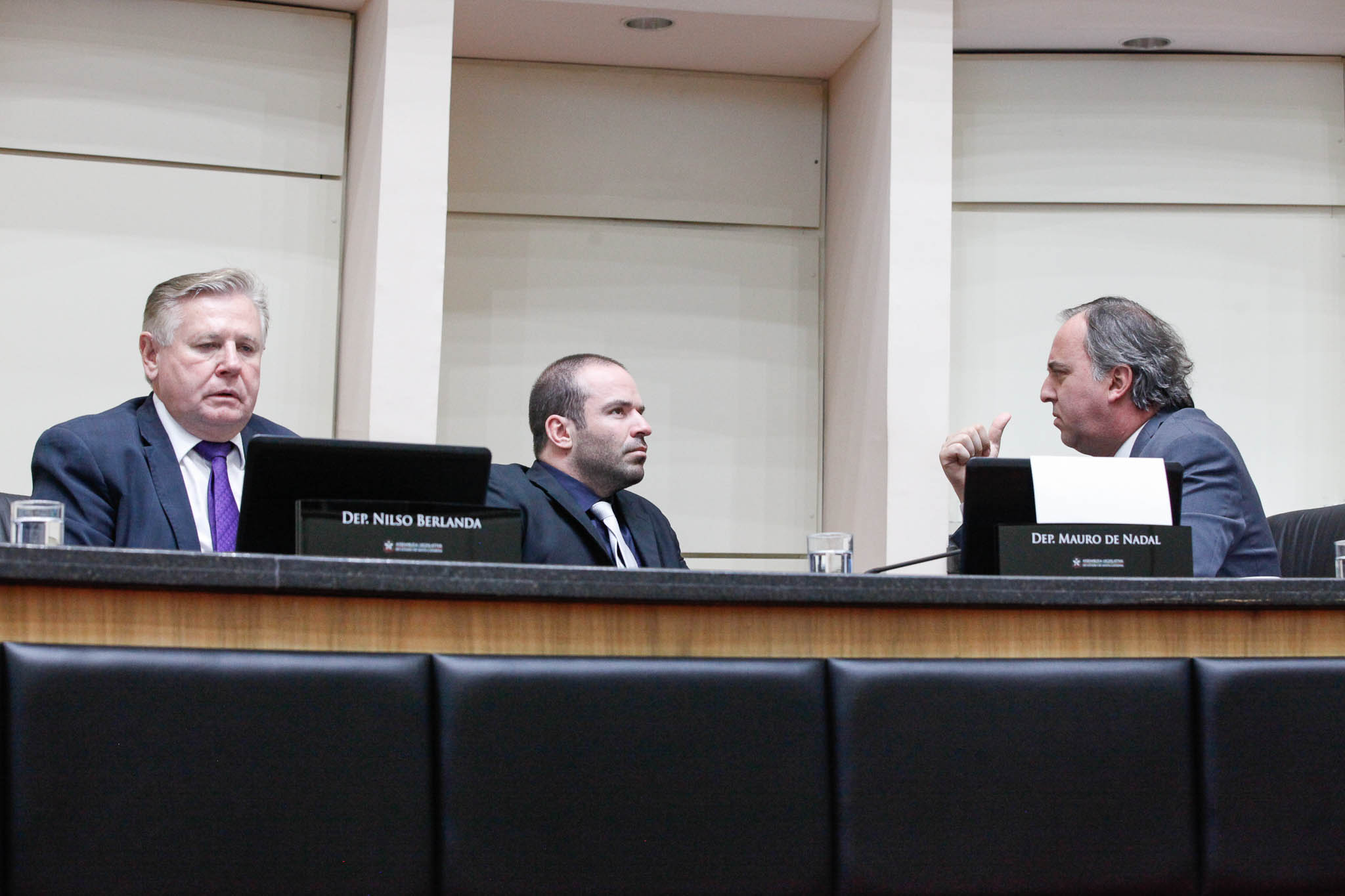 Deputado Nilso Berlanda (PL), Deputado Jessé Lopes (PSL), Deputado Kennedy Nunes (PTB)