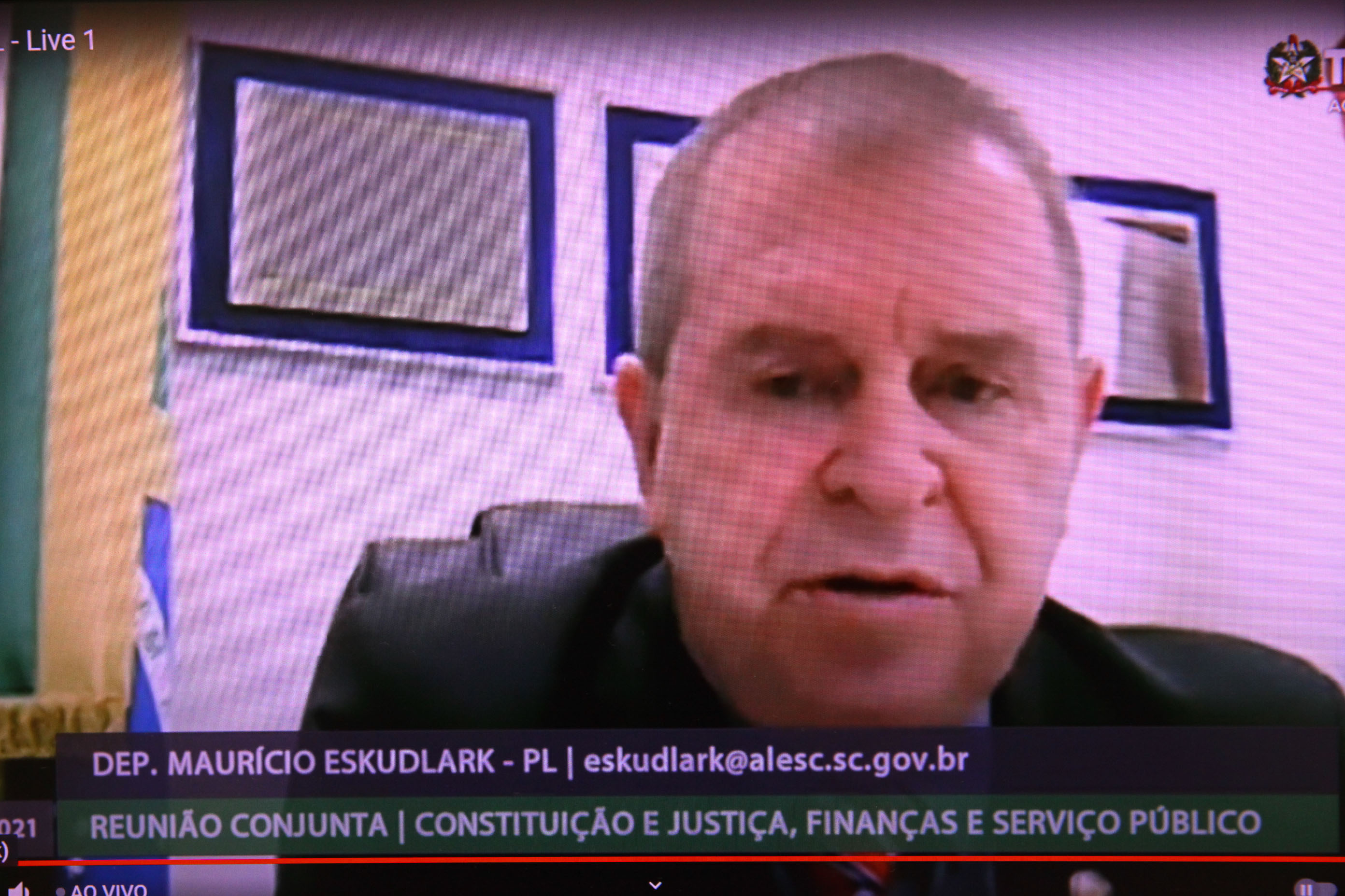 Reunião Conjunta das Comissões de Constituição e Justiça , de Finanças e de Trabalho - Deputado Maurício Eskudlark (PL)