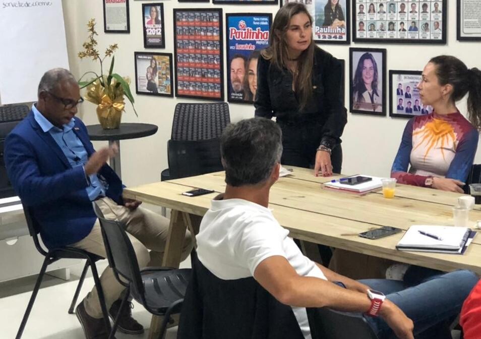 Deputada Paulinha tem reunião com lideranças do esporte