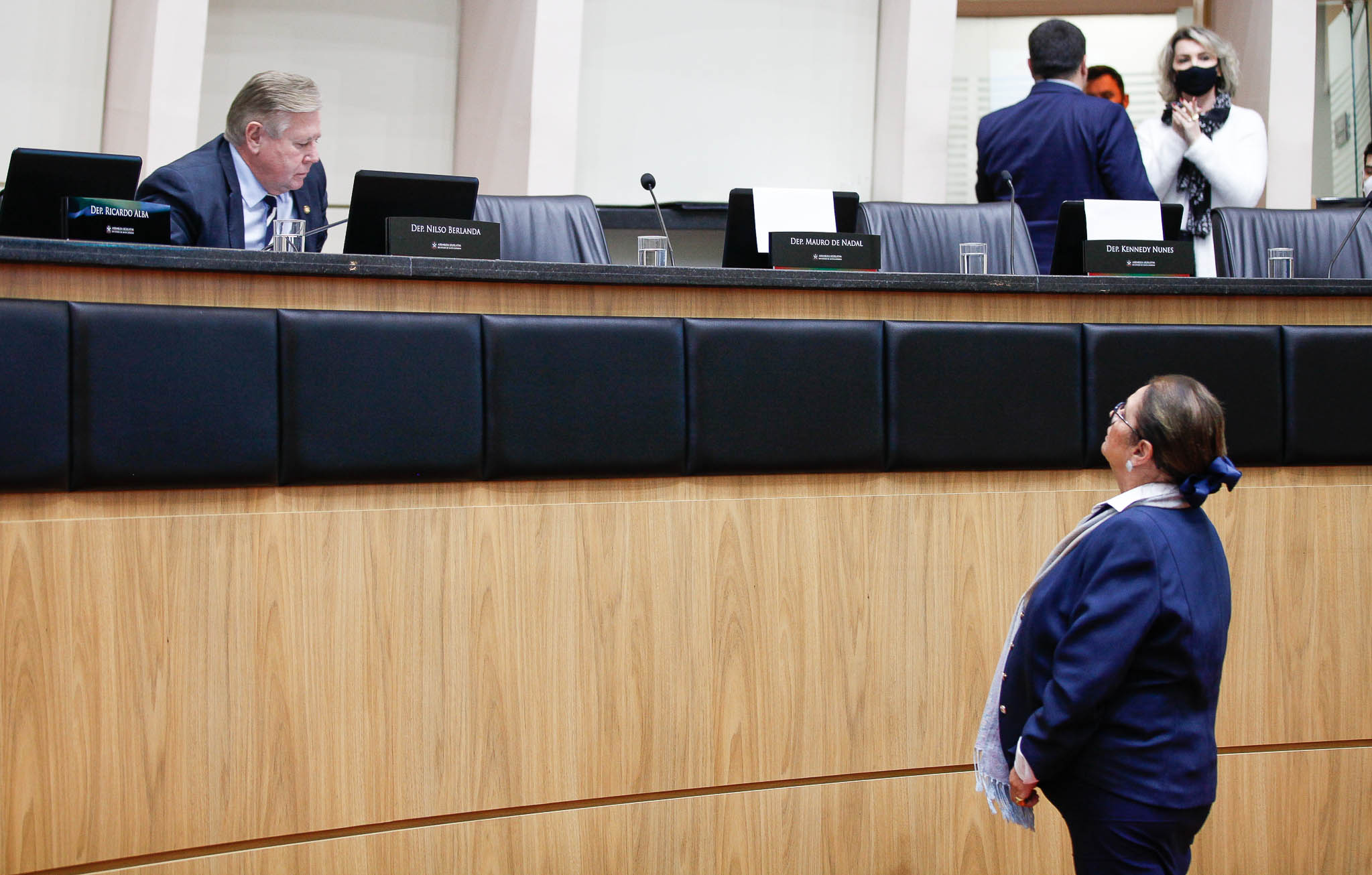 Deputado Nilso Berlanda (PR), Deputada Ada Faraco de Luca (MDB)