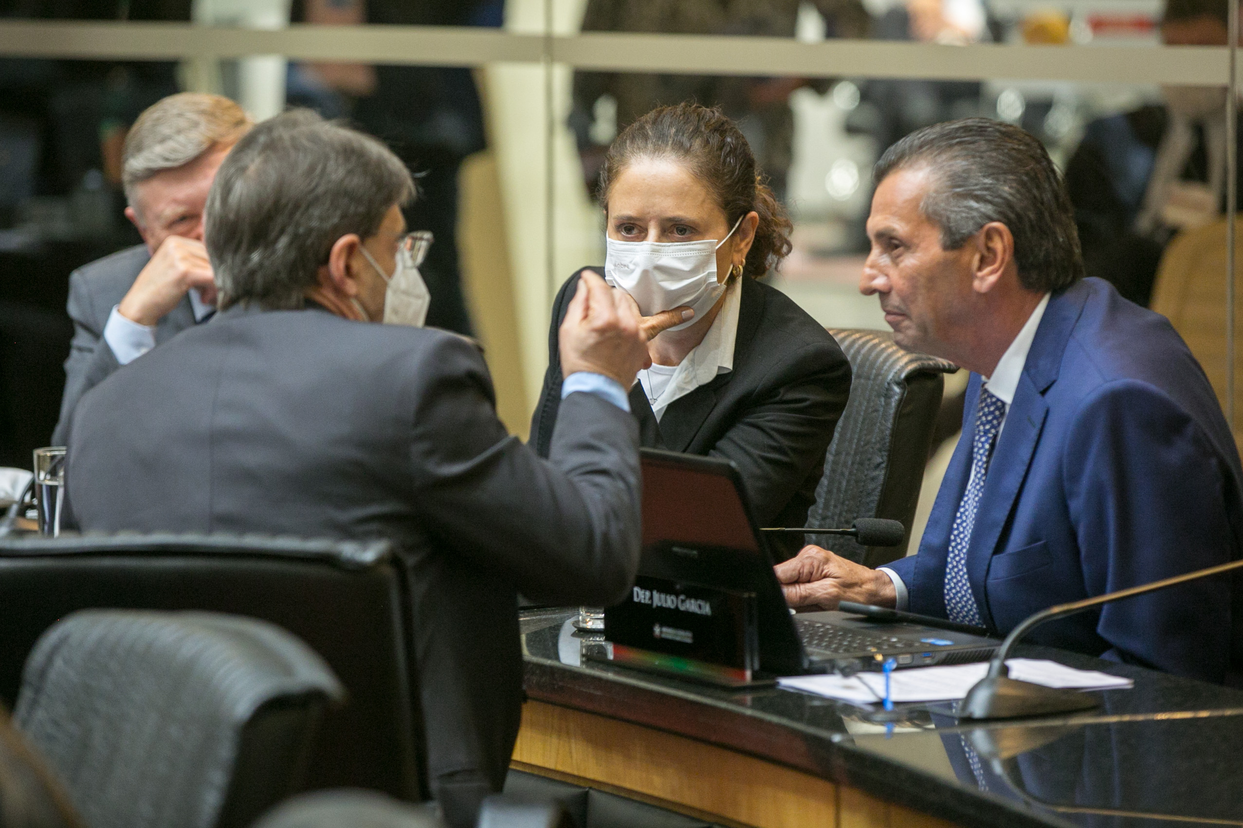 Deputada Marlene Fengler (PSD) e Deputado Julio Garcia (PSD)