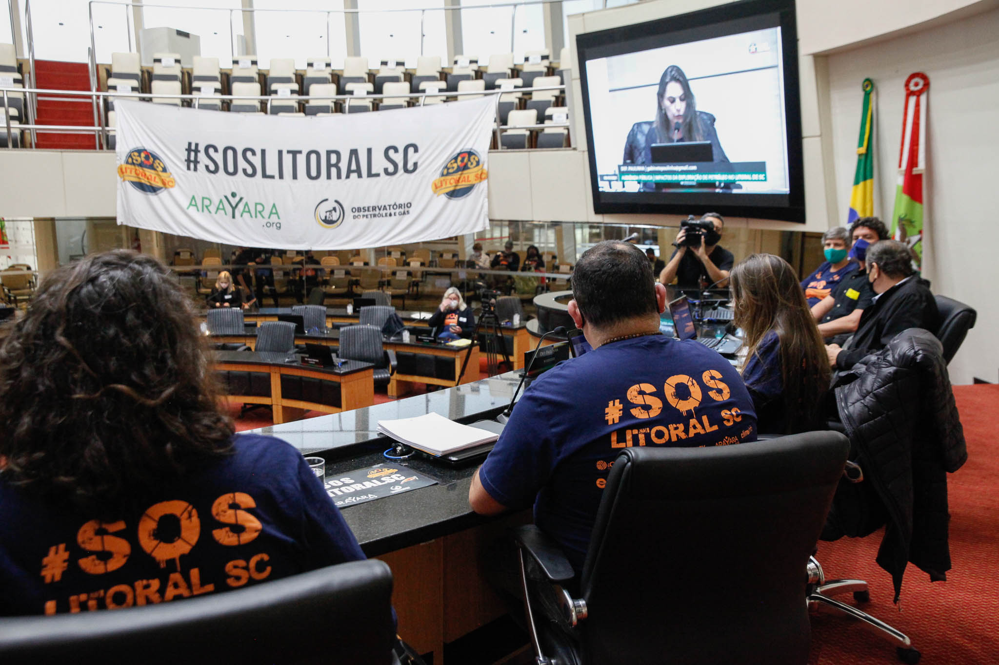 Audiência Pública “Impactos na exploração de petróleo no litoral de SC”