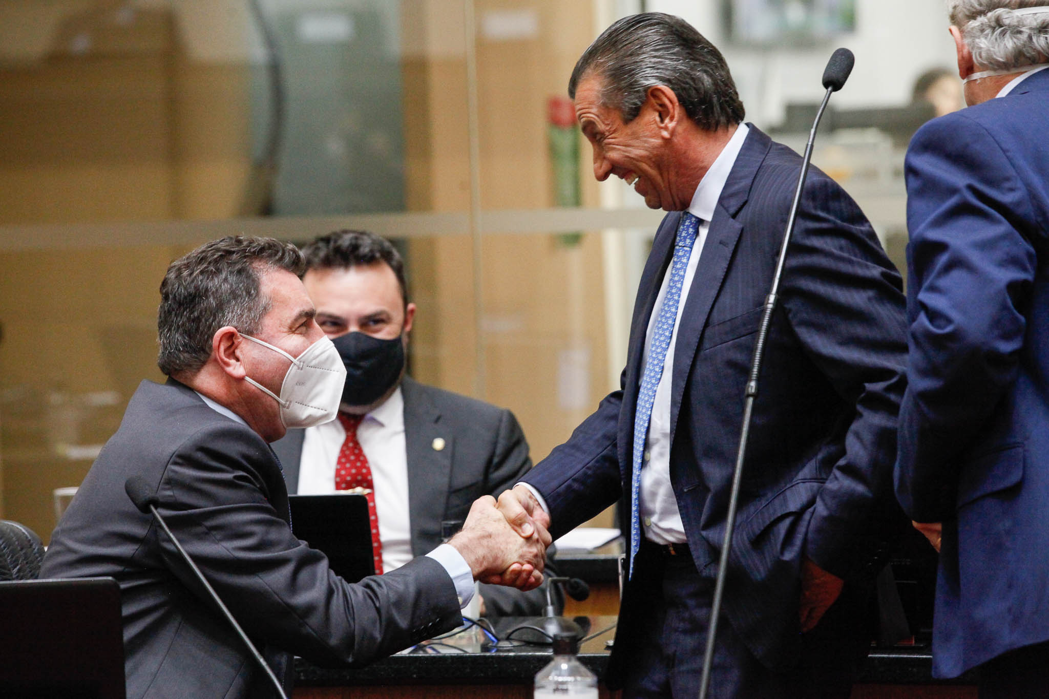 Deputado Valdir Cobalchini (MDB), Deputado Júlio Garcia (PSD)
