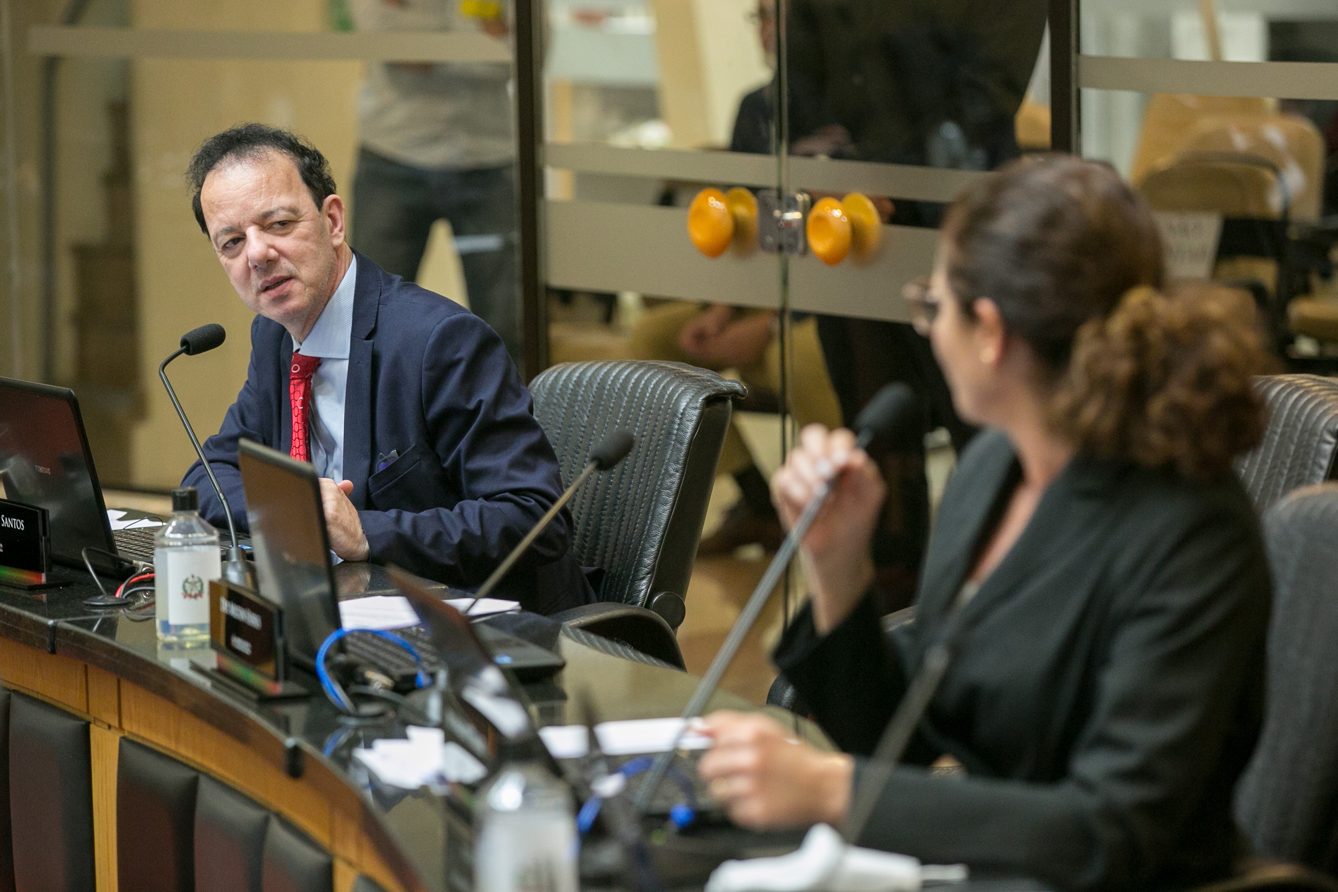 Deputado Ismael dos Santos (PSD) e Deputada Marlene Fengler (PSD)