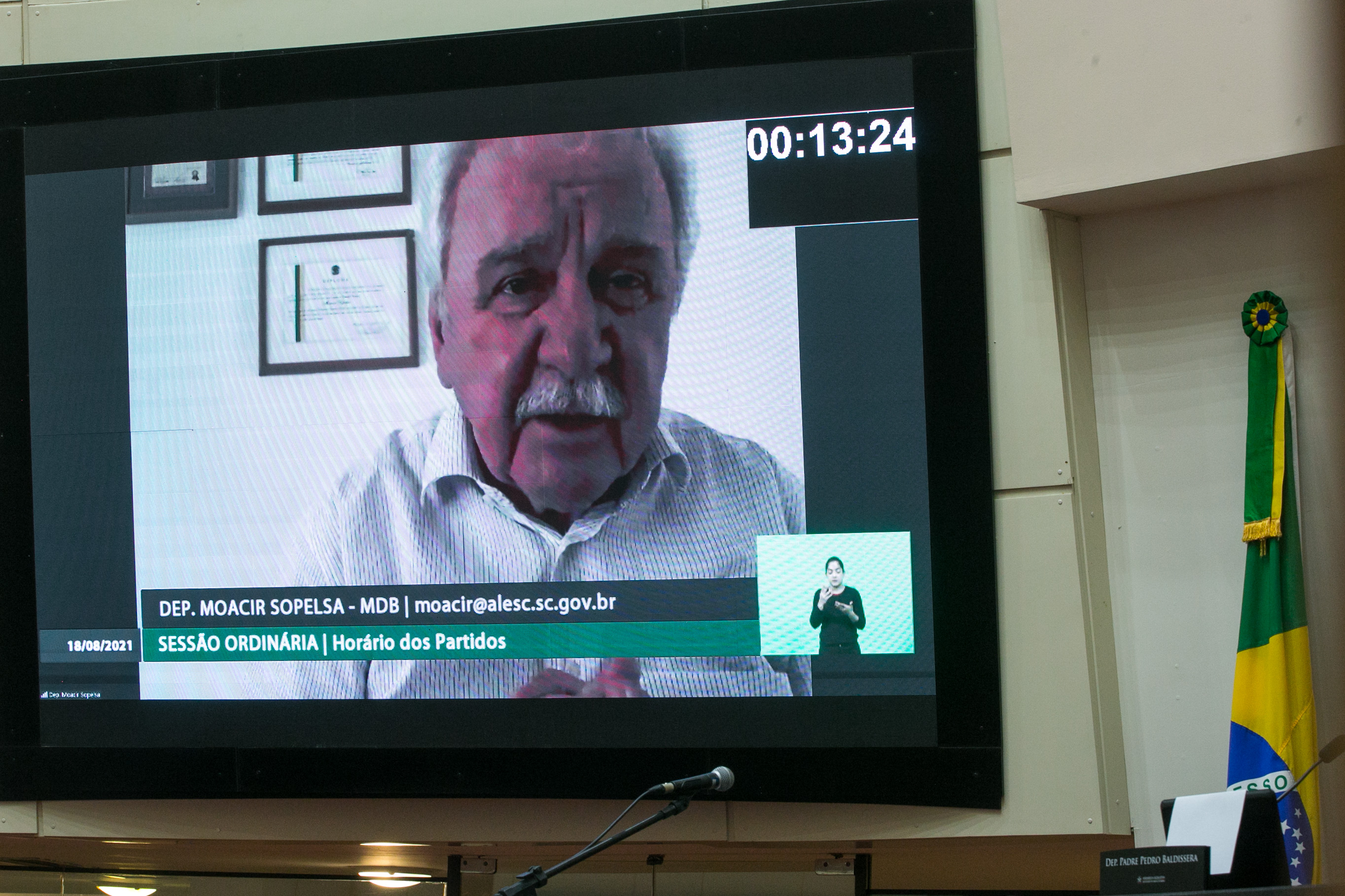 Deputado Moacir Sopelsa (MDB)
