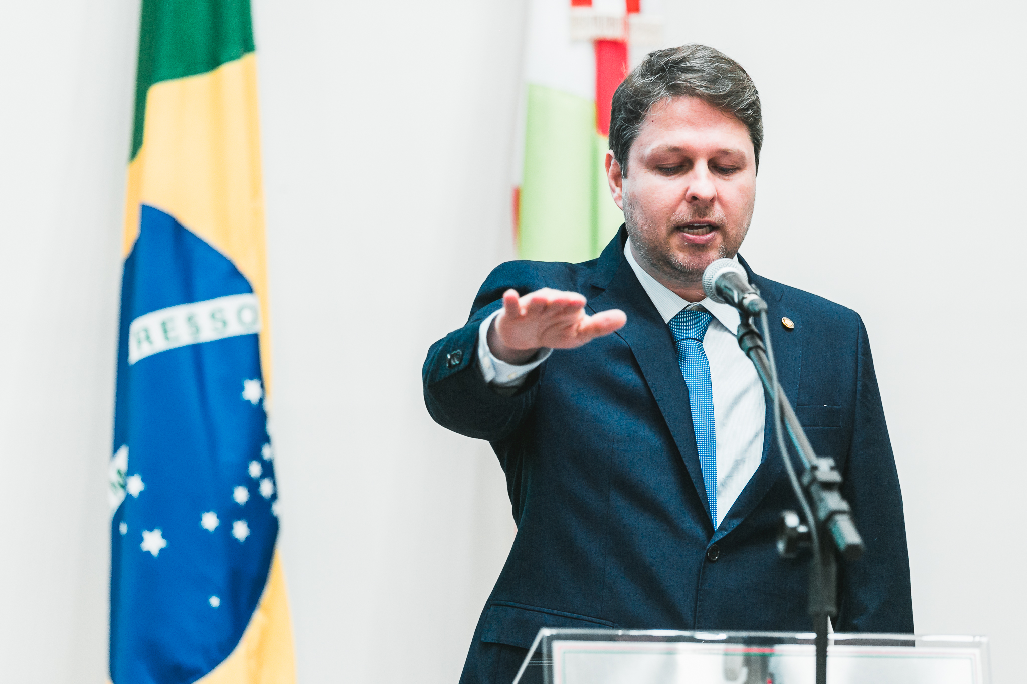 Deputado Tiago Bolan Frigo (PSL)