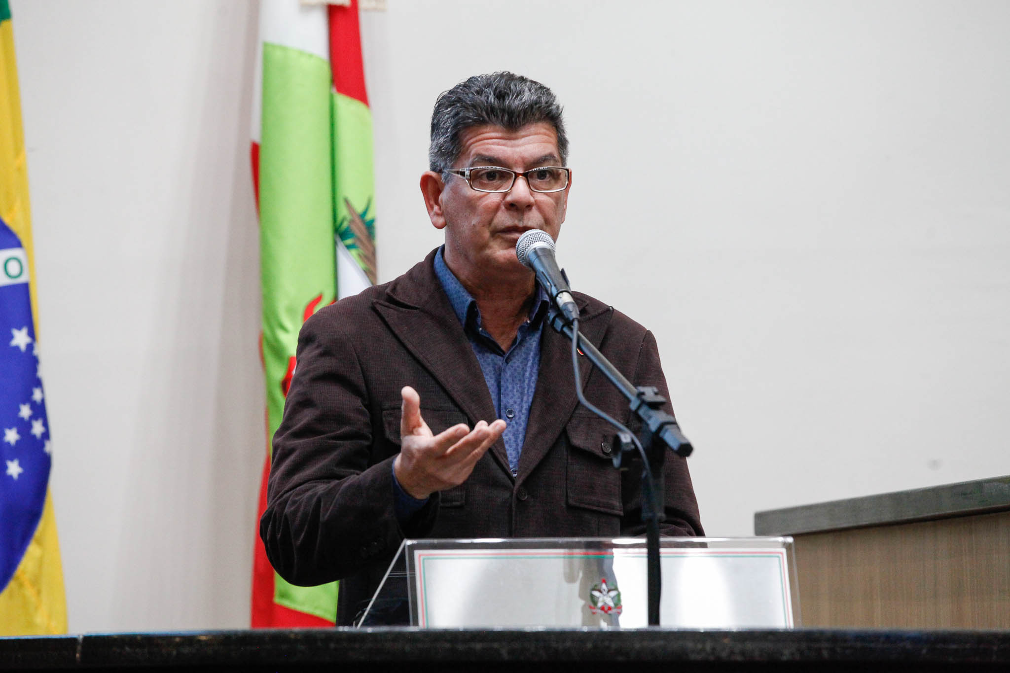 Presidente da Fundação Catarinense de Cultura, Edson Lemos