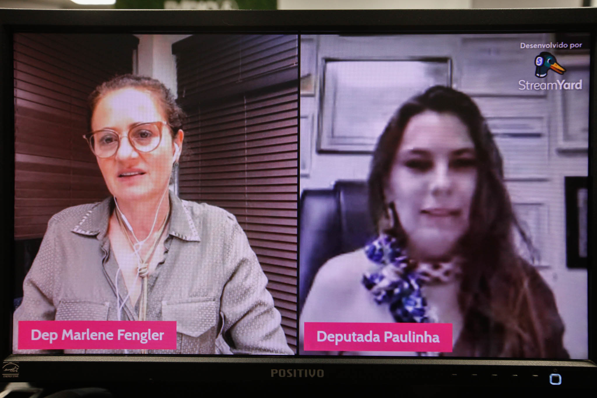 Deputada Marlene Fengler (PSD), Deputada Ana Paula da Silva (Sem Partido)