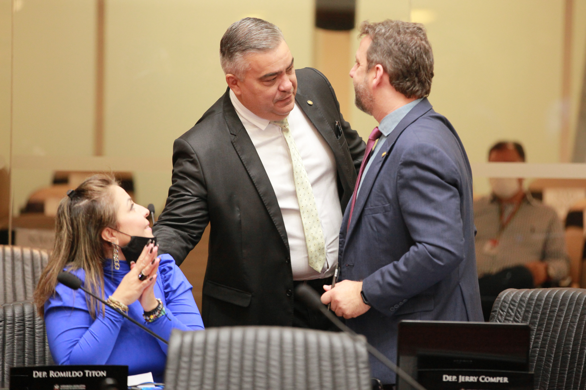 - Deputado Sargento Lima(PL) - Deputado Jerry Comper (MDB)