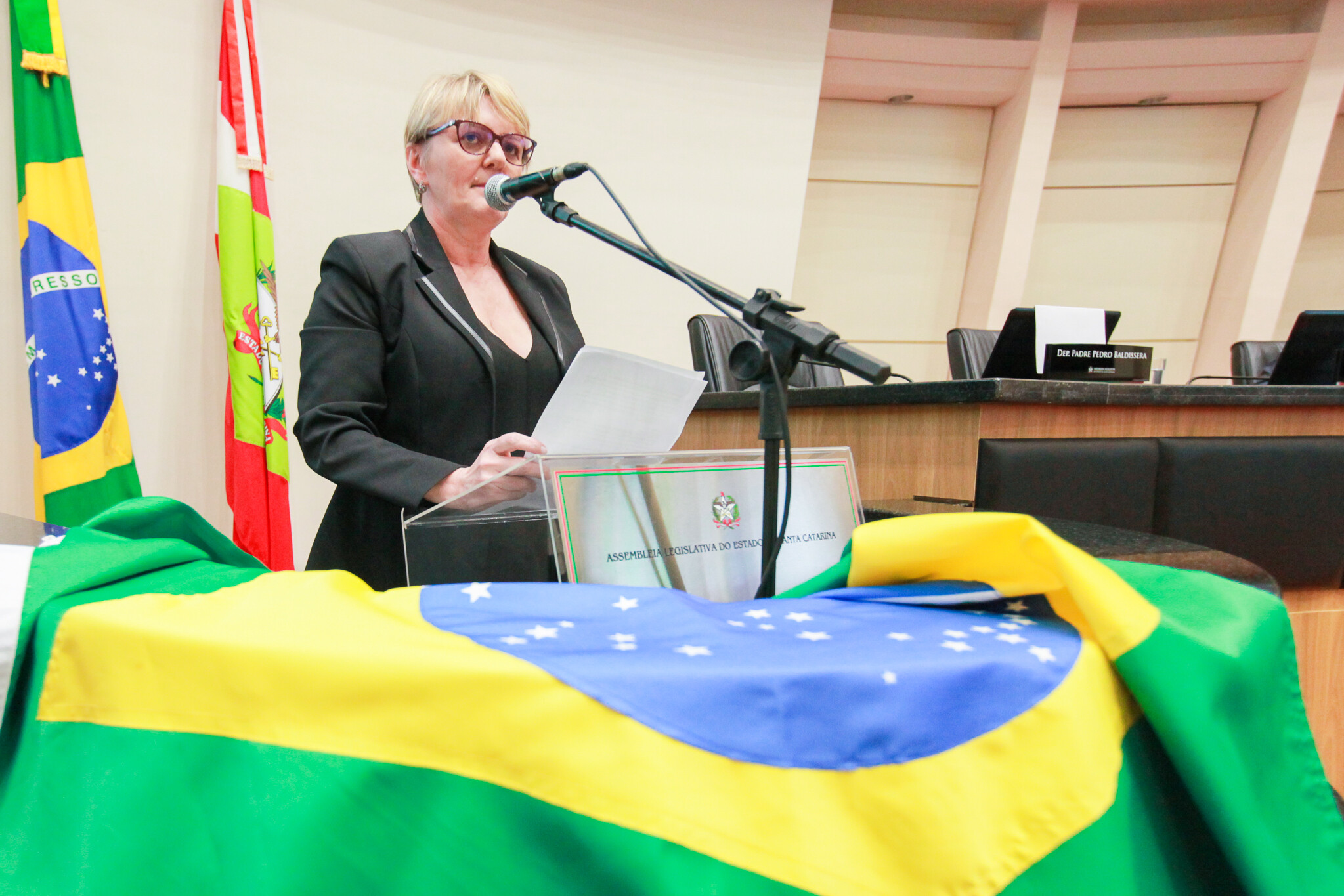 Luciane lamenta que ameaças antidemocráticas deixem clima tenso na semana da pátria