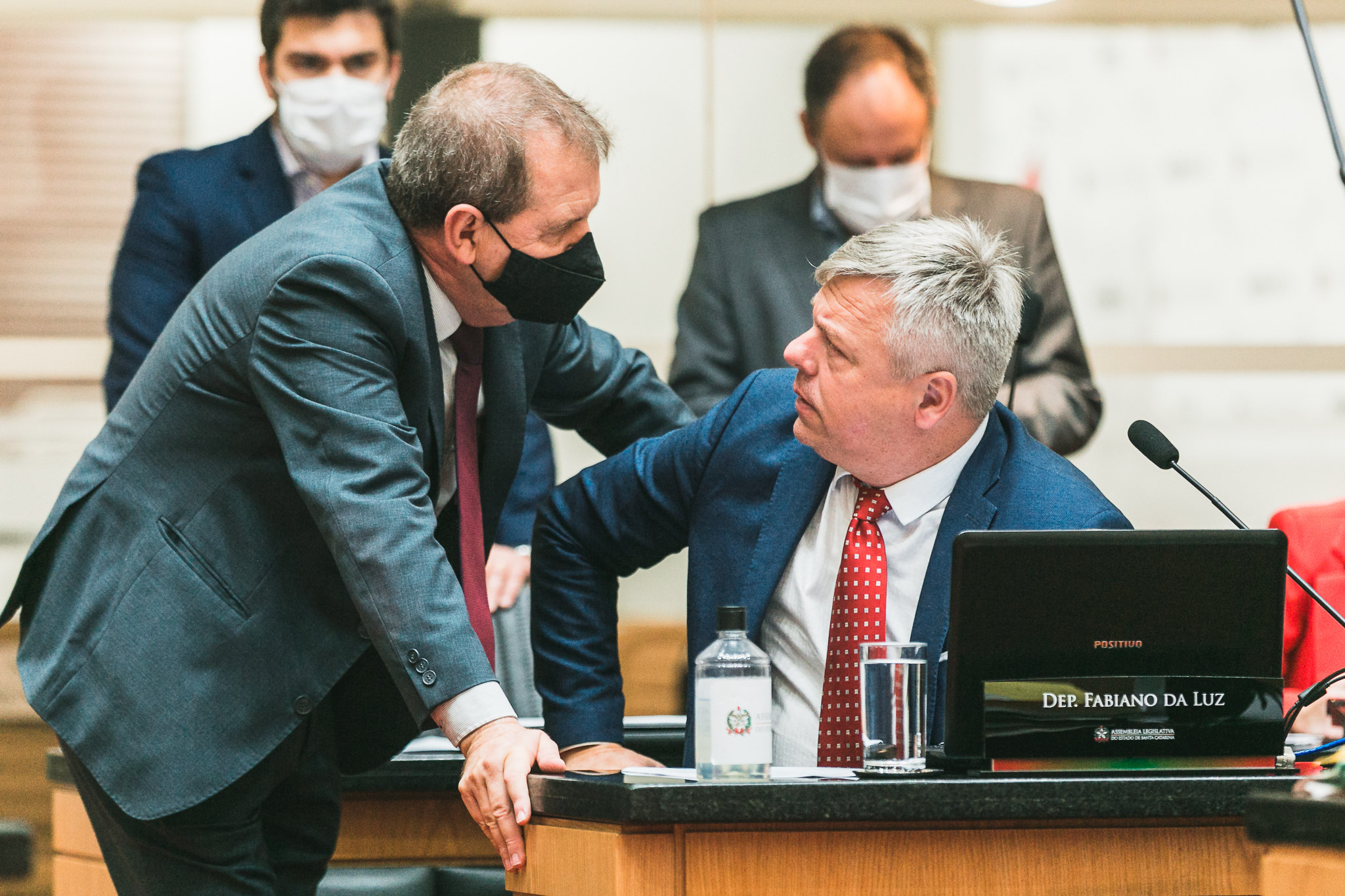 Deputado Maurício Eskudlark (PL) - Deputado Fabiano da Luz (PT)