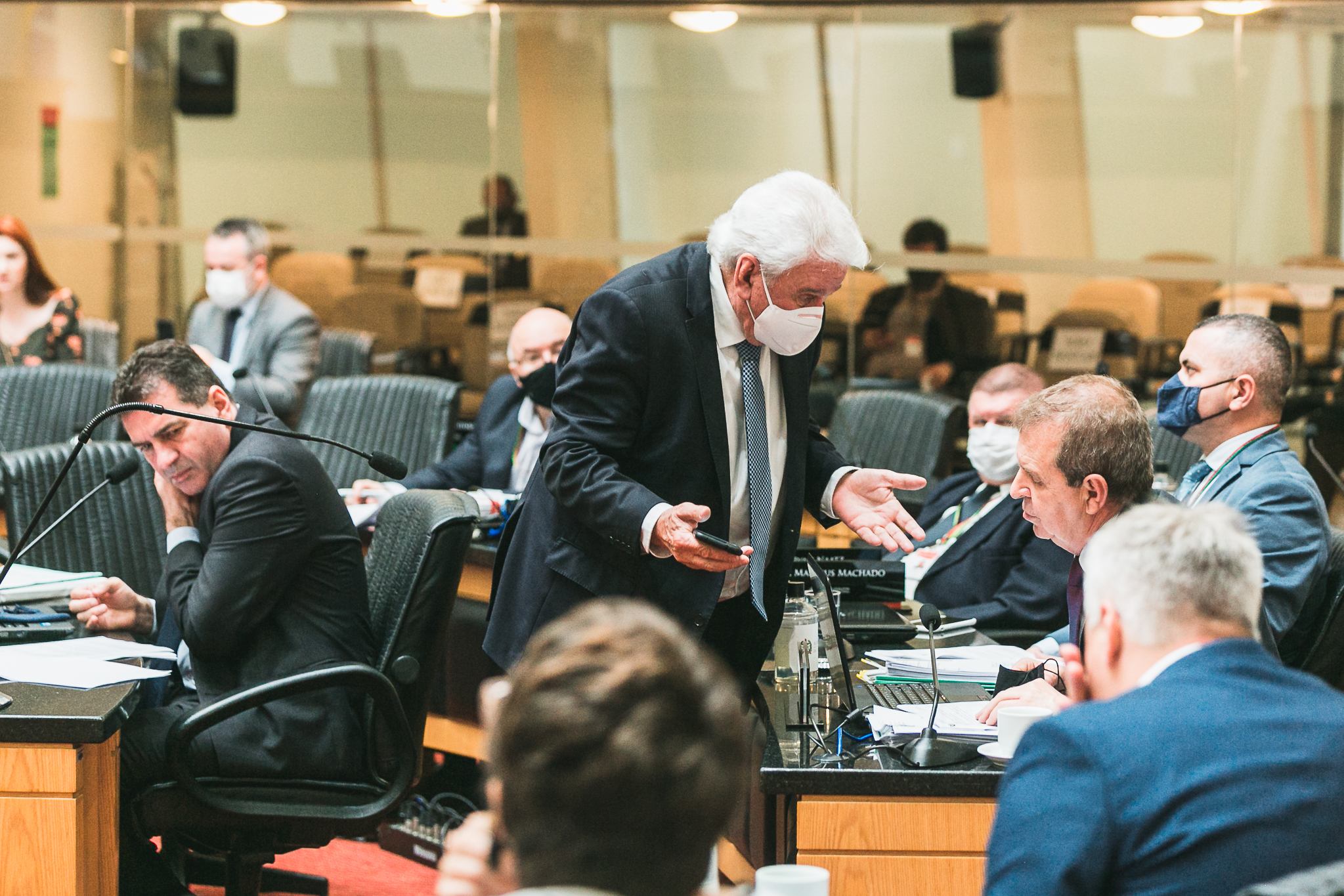Deputado Moacir Sopelsa (MDB) - Deputado Maurício Eskudlark (PL)