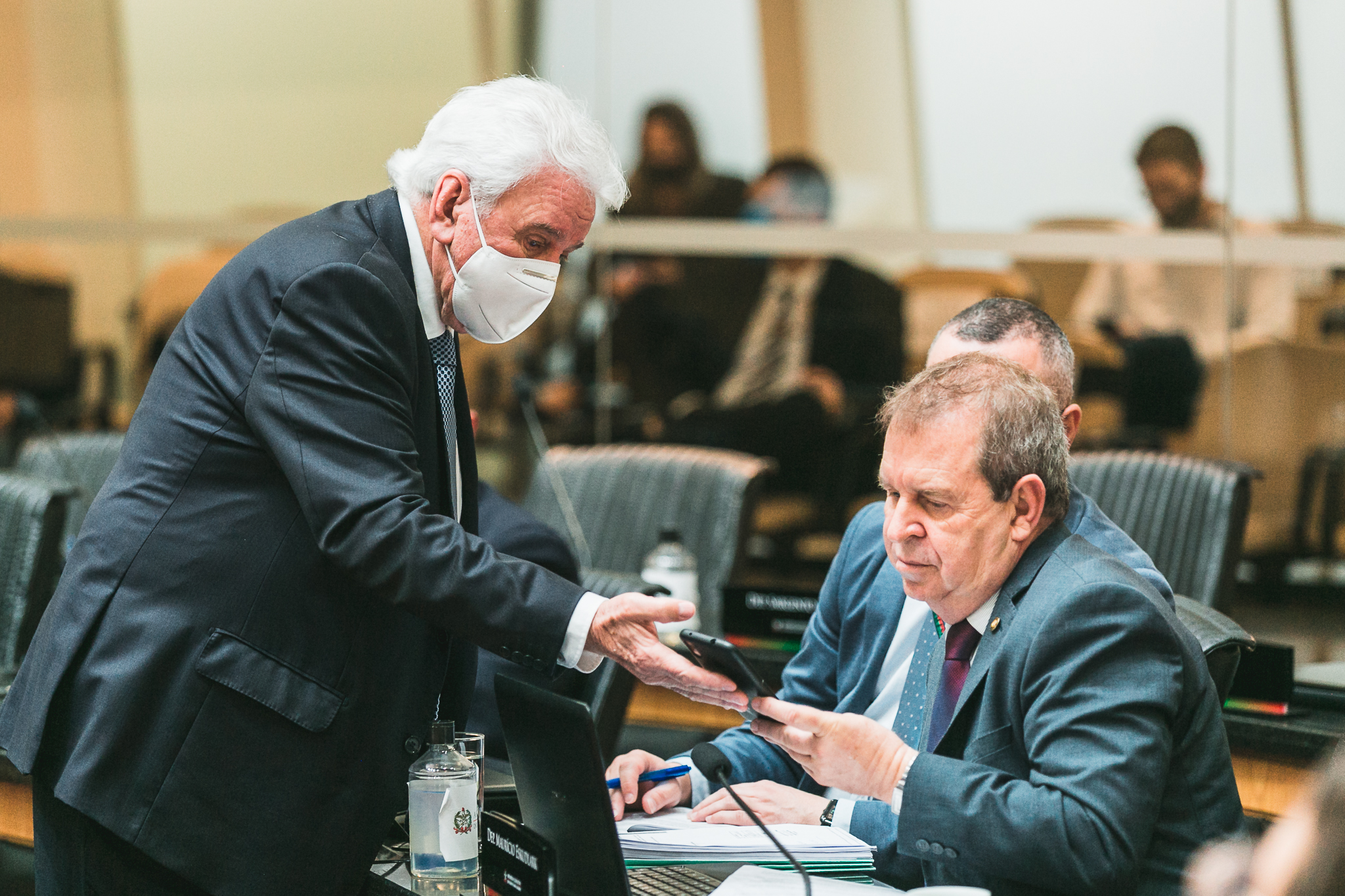 Deputado Moacir Sopelsa (MDB) - Deputado Maurício Eskudlark (PL)