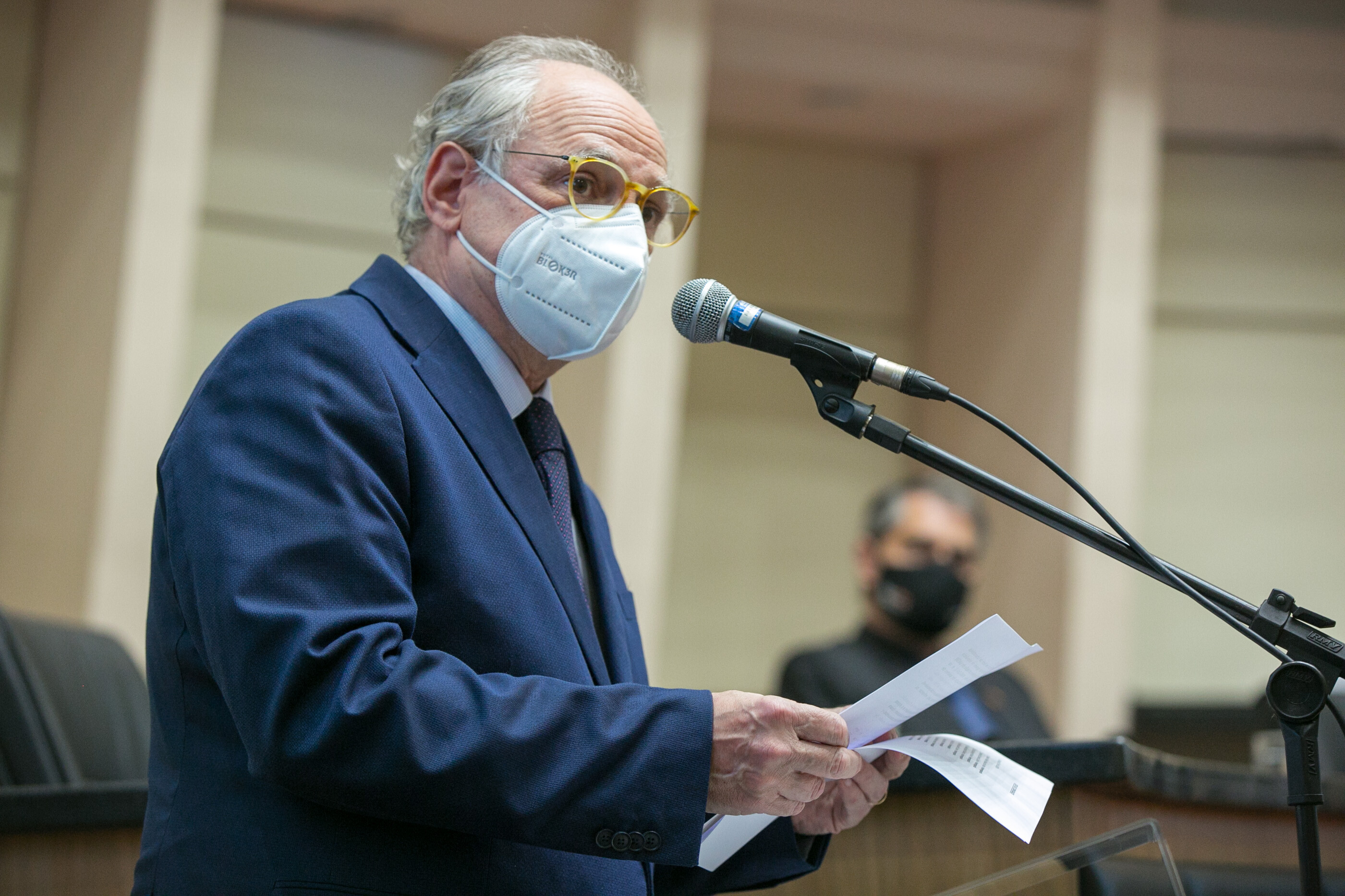 Deputado Dr. Vicente, proponente da sessão