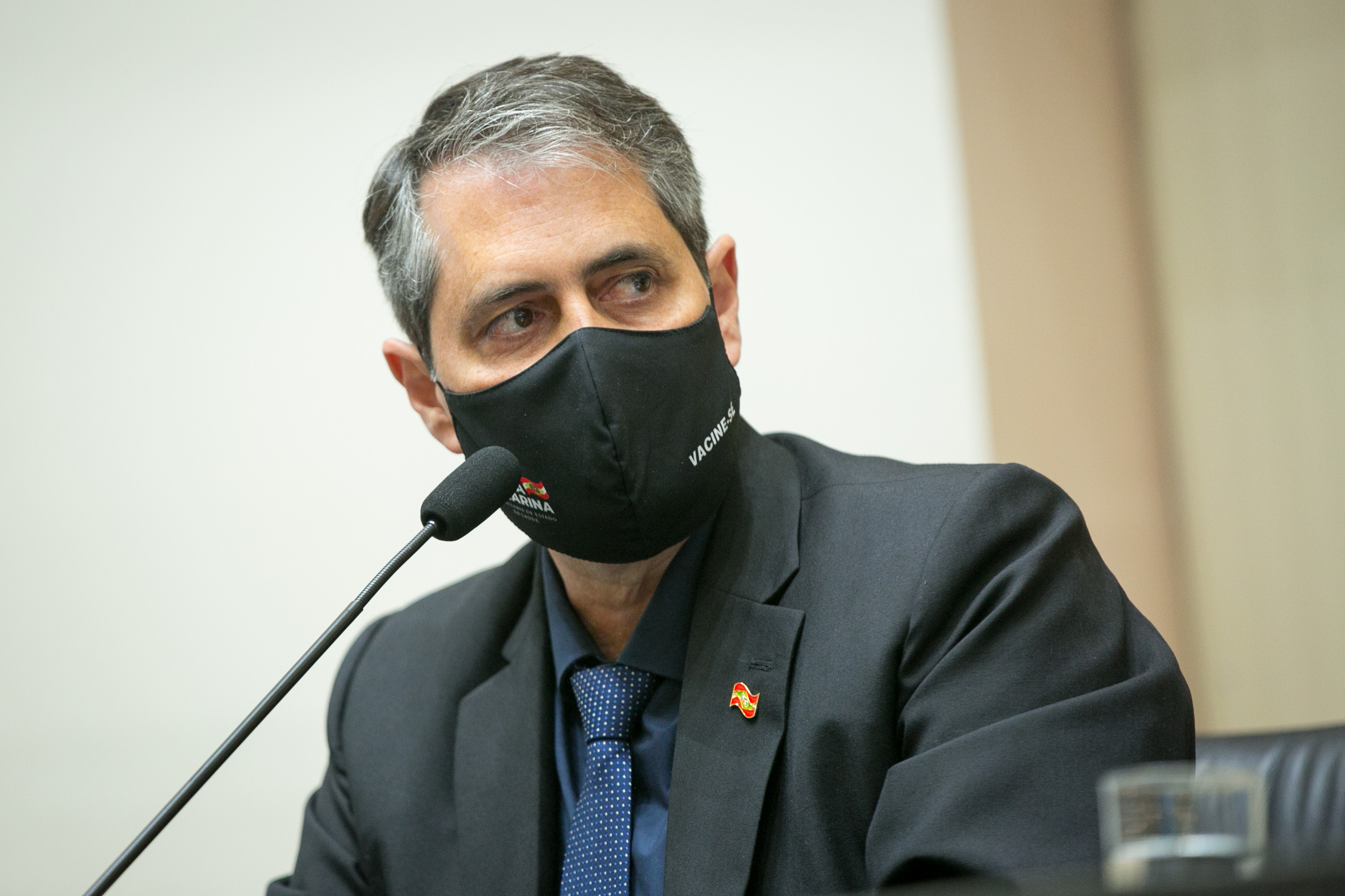 Secretário de Estado da Saúde, André Motta Ribeiro