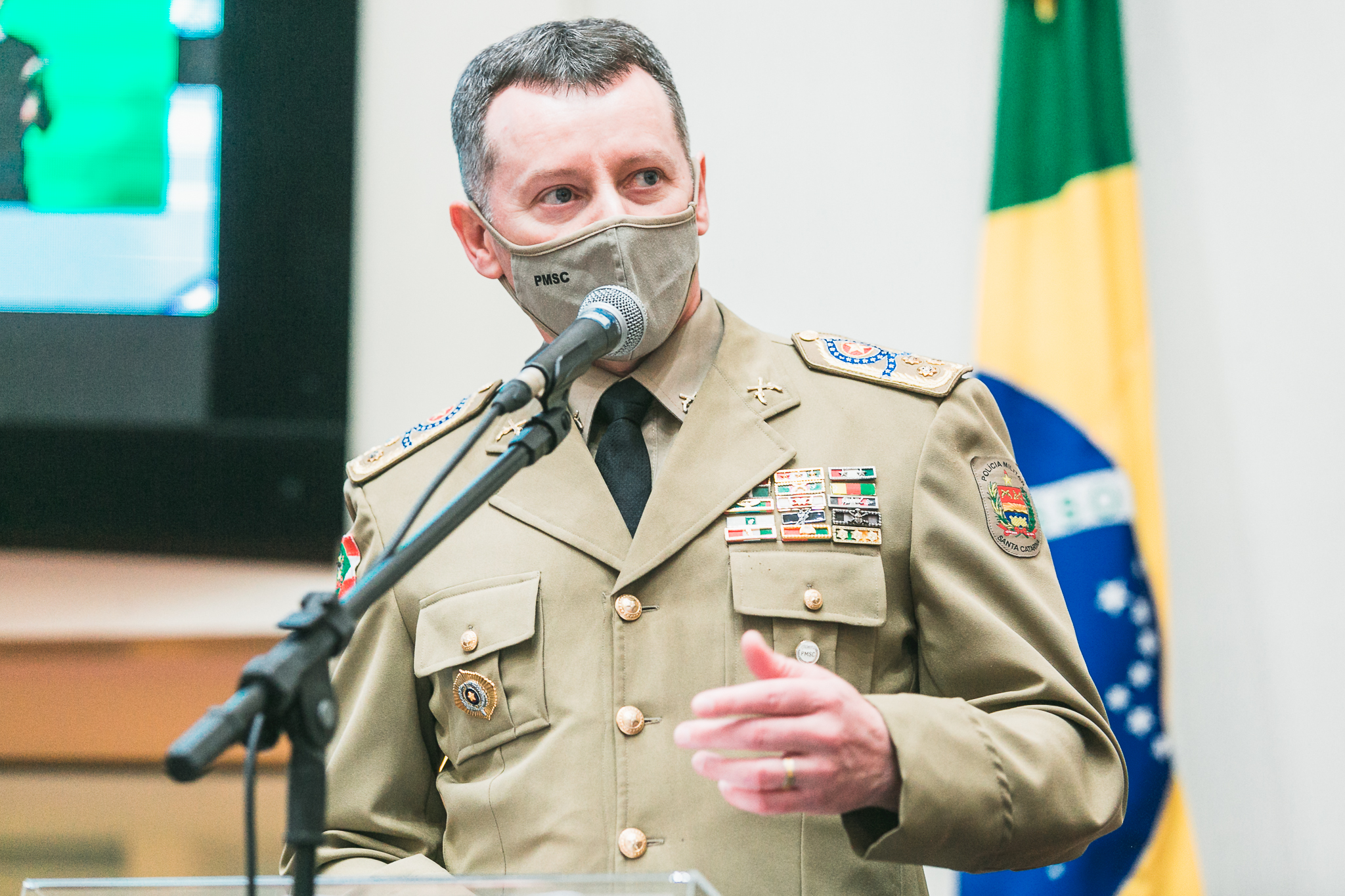 Semana Nacional do Trânsito – Cel. Dionei Tonet – Comandante-Geral da Polícia Militar