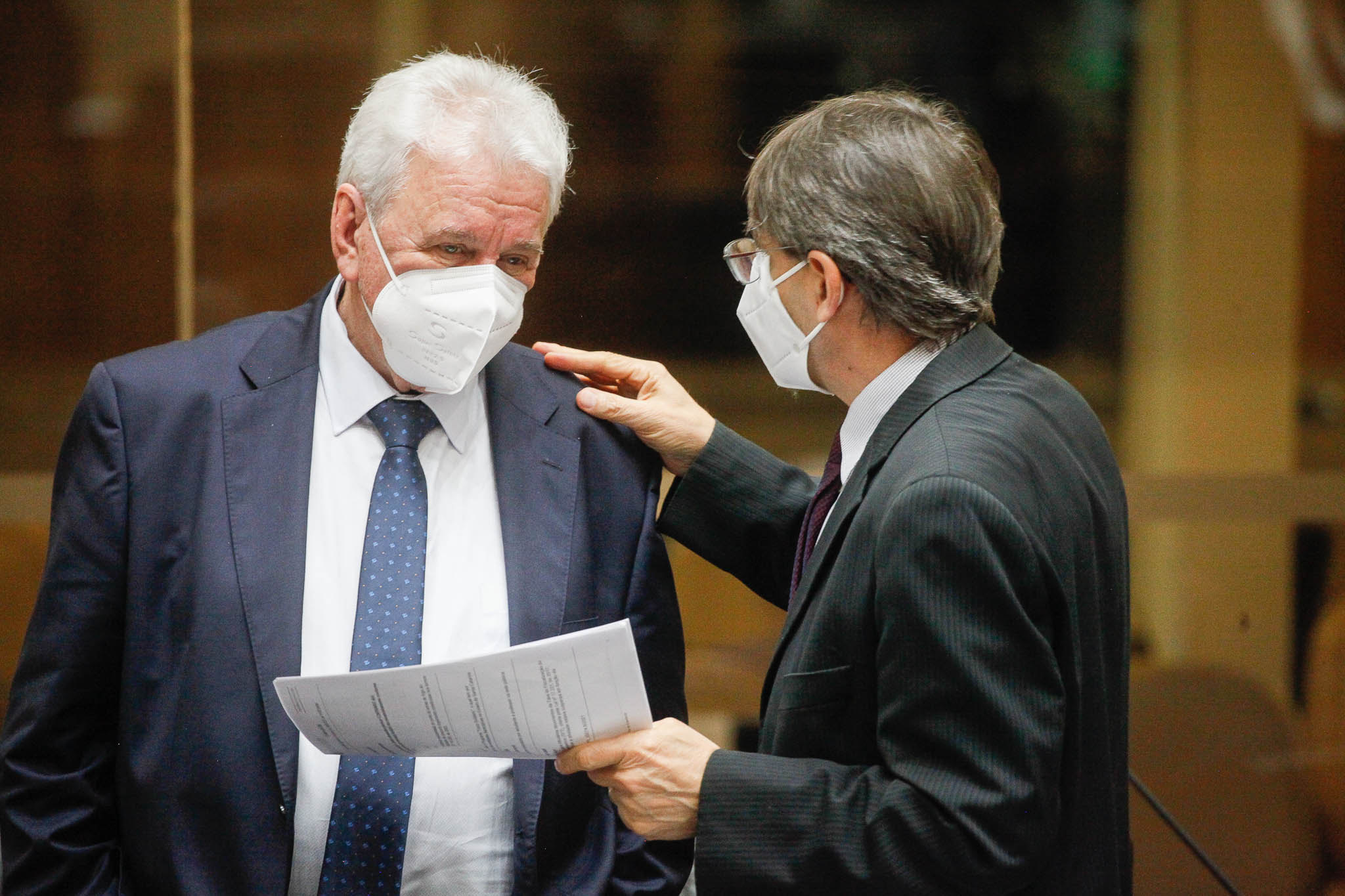 Deputado Moacir Sopelsa (MDB), Deputado Neodi Saretta (PT)